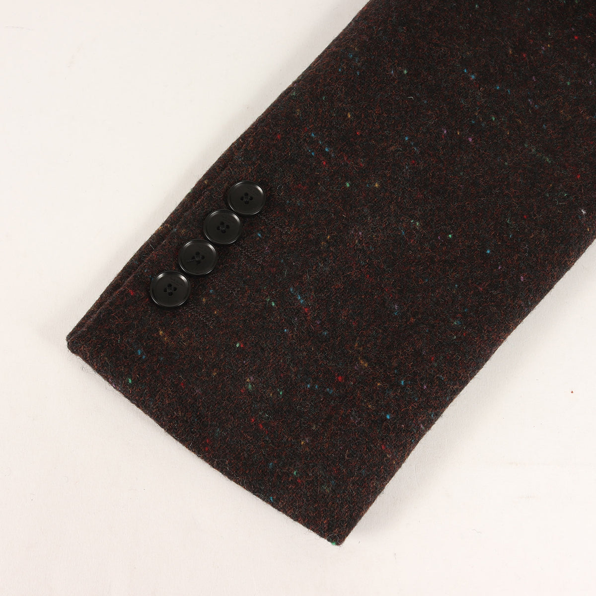 × MOON ネップ混 ウール ツイード 2B テーラード ジャケット (MOON TWEED JACKET 243054 1355) / LONDON
