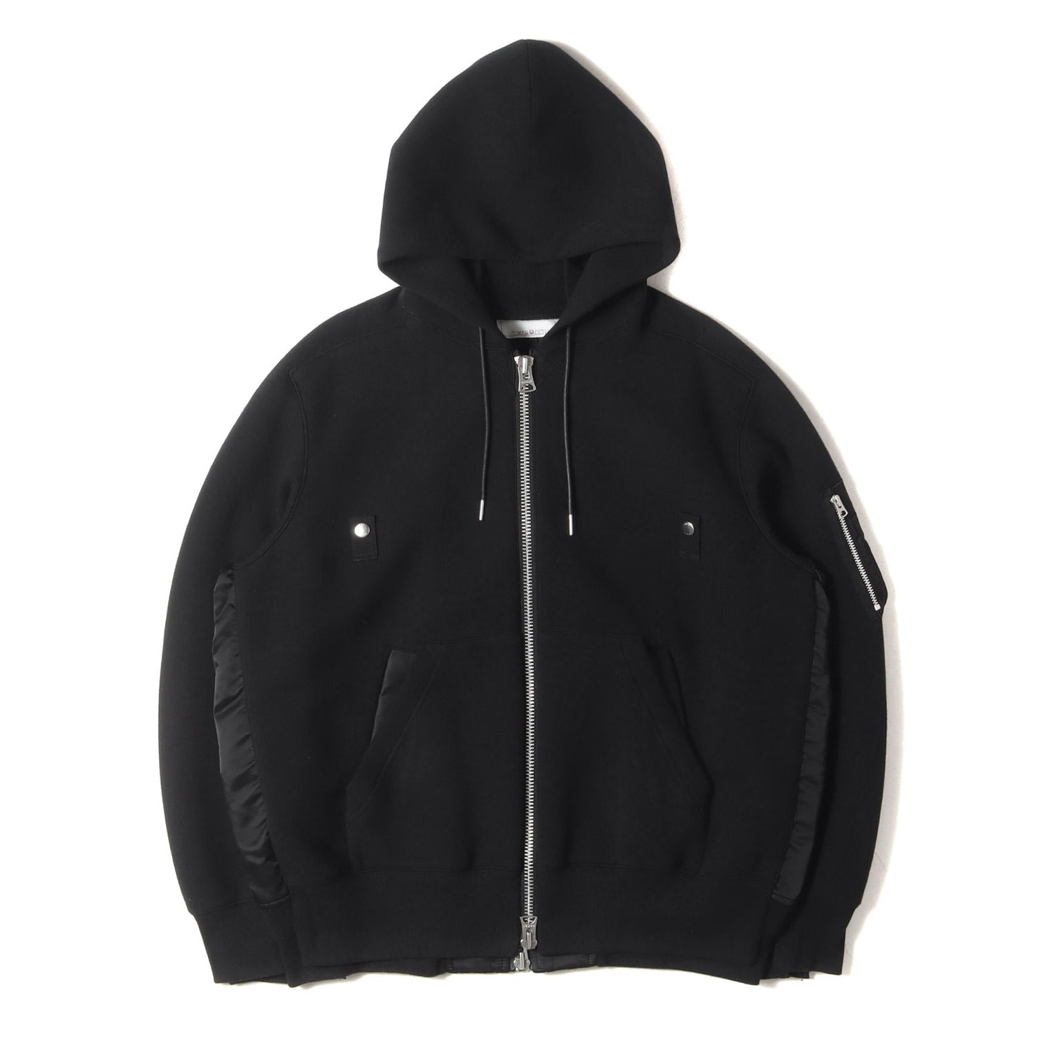 Sacai (サカイ) 22SS ドッキング ダンボールスウェット MA-1 ダブル 