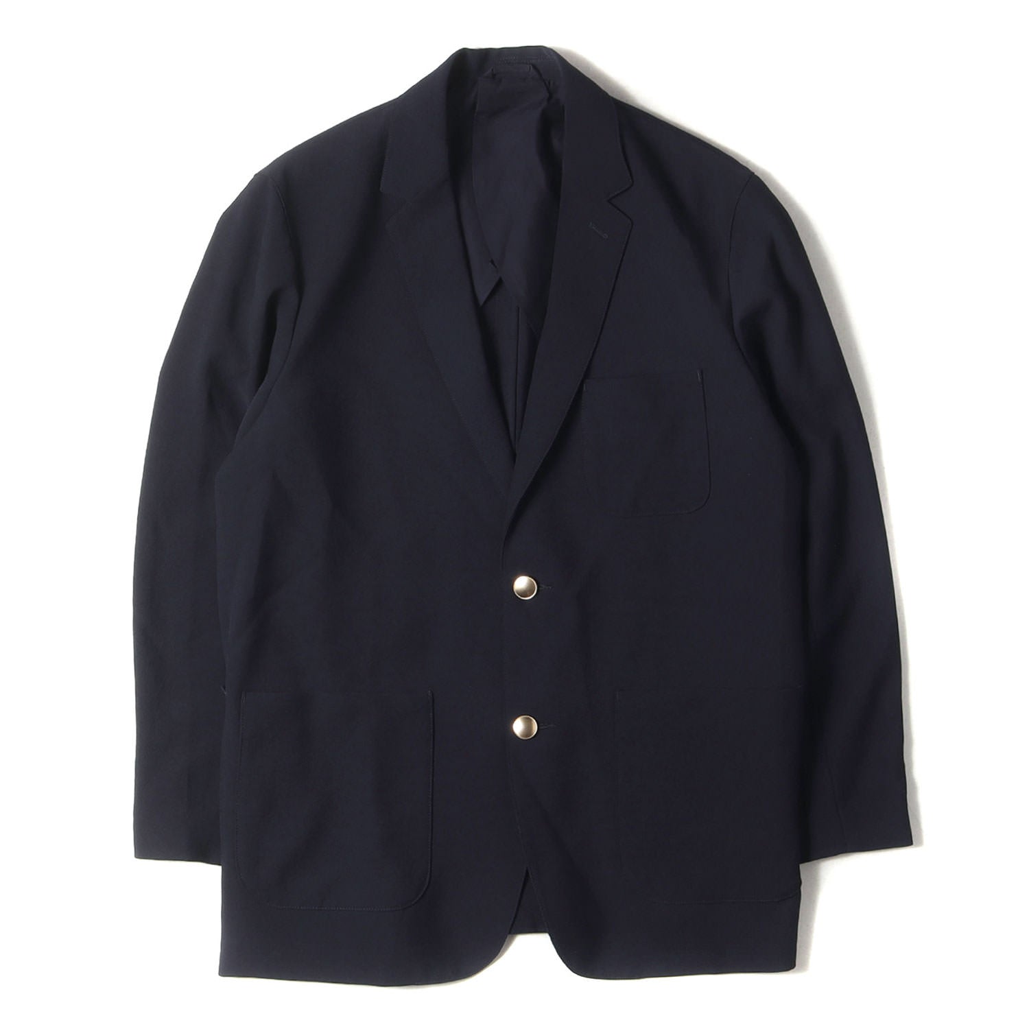 BEAMS (ビームス) 20SS 金ボタン ポリツイル 2B ブレザー ジャケット 