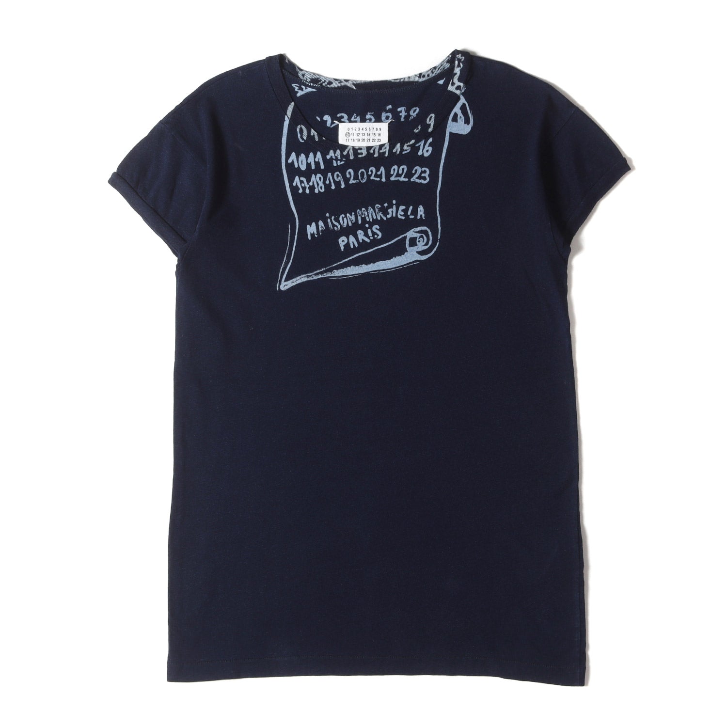 マルタンマルジェラ ホワイトAIDSプリント Tシャツ マルタンマルジェラ ホワイトAIDSプリント Tシャツ マルタン