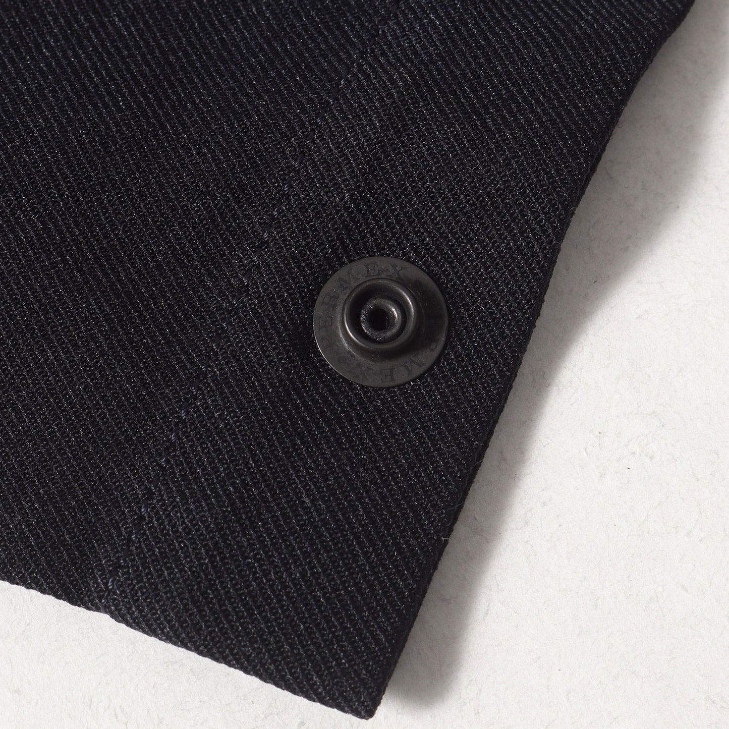 22SS ポリエステル オーバーダイ ノーカラー Vネック ブルゾン (1125-699-8063) / MADE IN JAPAN