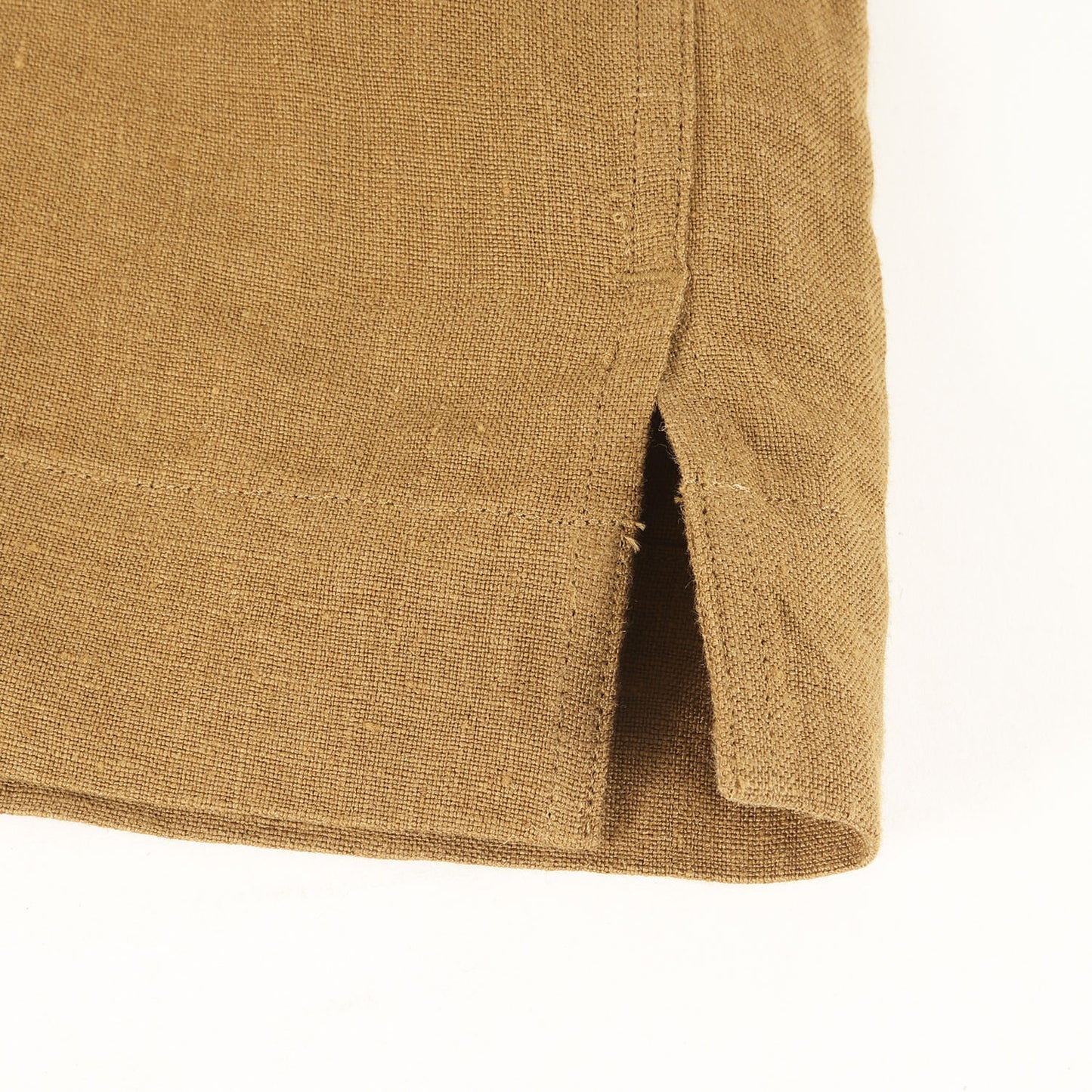 23SS オープンカラー リネン シャツ ジャケット (19-77-8579)