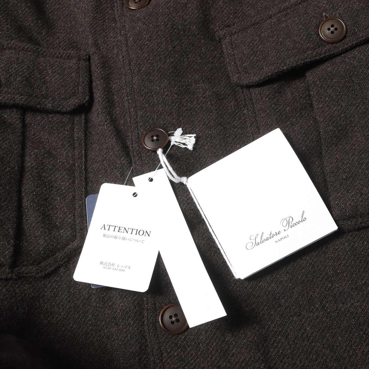× SHIPS 別注 ツイード ワーク シャツ (111-18-0172) / LIMITED ITEM MADE IN ITALY