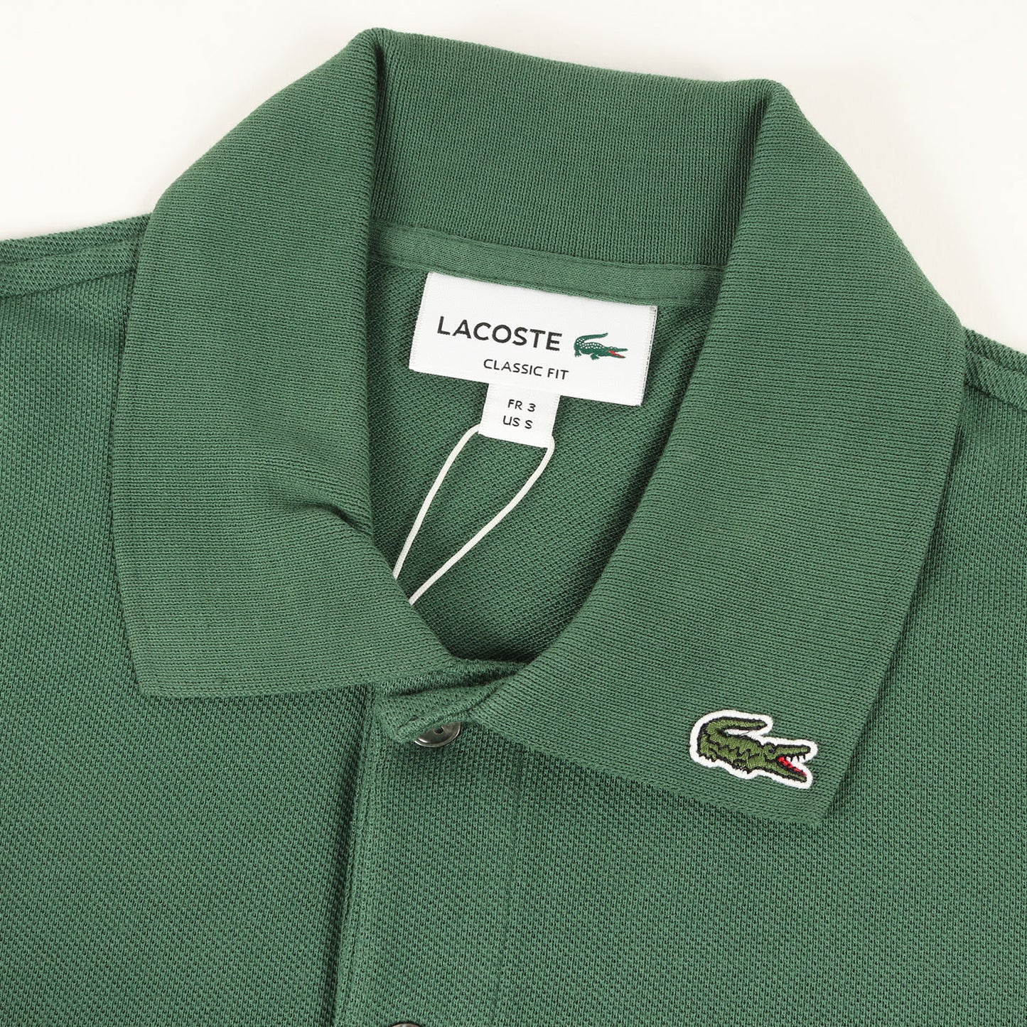 ワニ ワッペン 刺繍 カラー 鹿の子 ポロシャツ (PH194LJ)