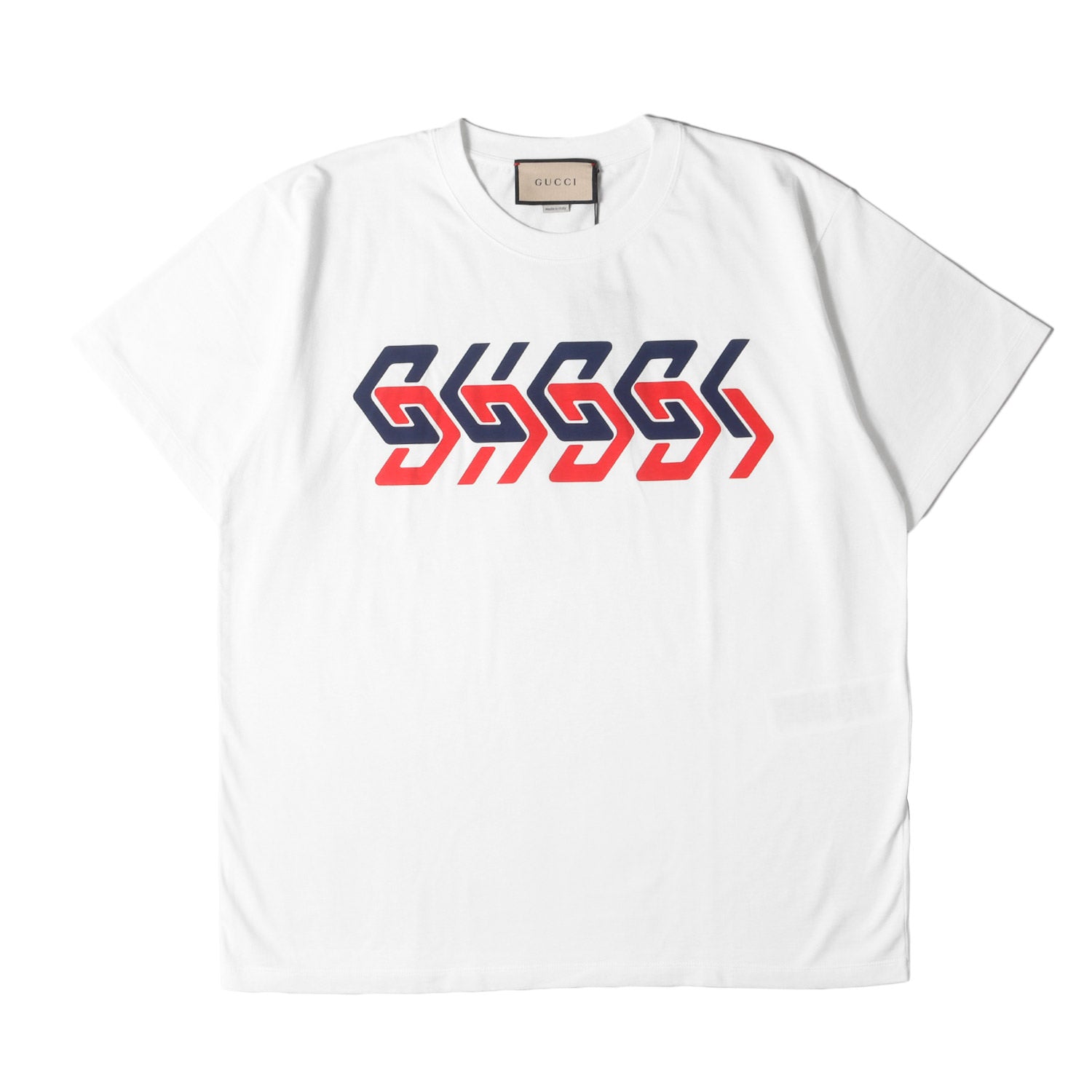 GUCCI (グッチ) 22SS ミラーロゴ Tシャツ (MIRROR PRINT T-SHIRT 