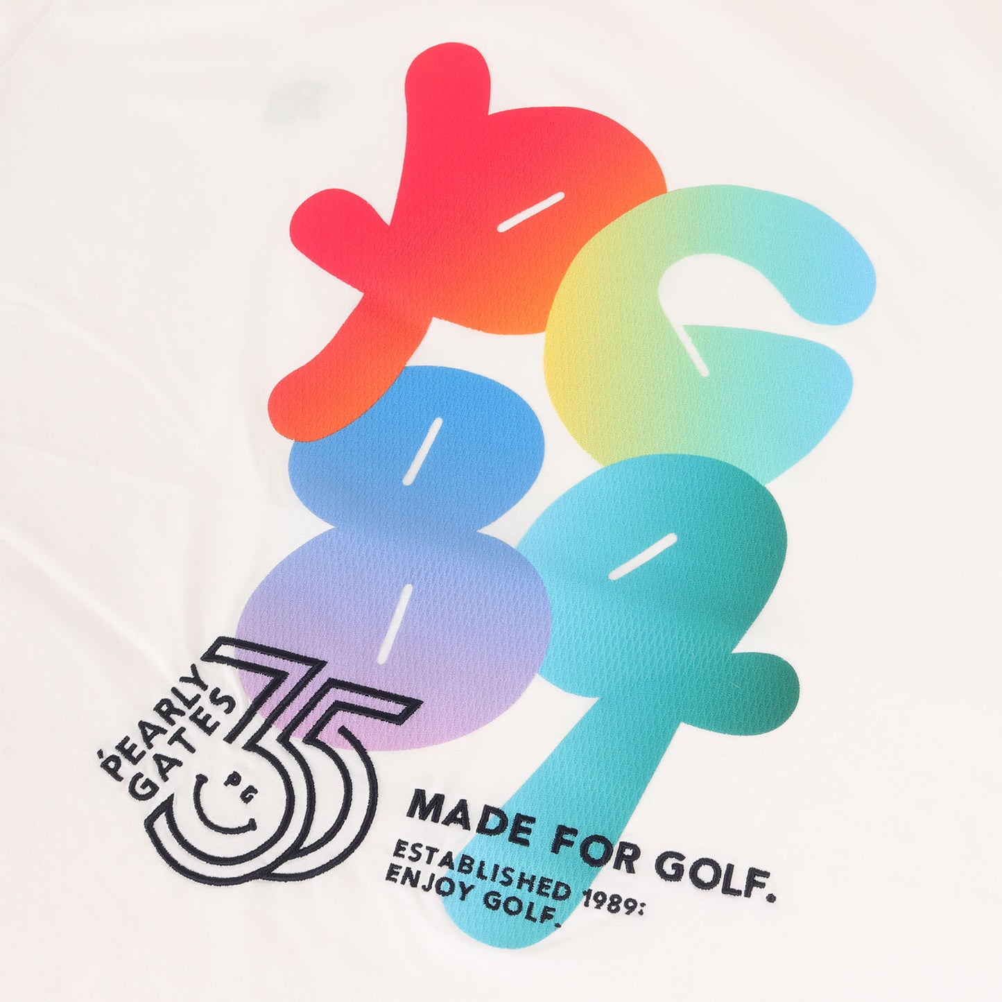 24SS 35周年 記念 グラデーション ロゴ ジャージー Tシャツ / 非売品 MADE IN JAPAN
