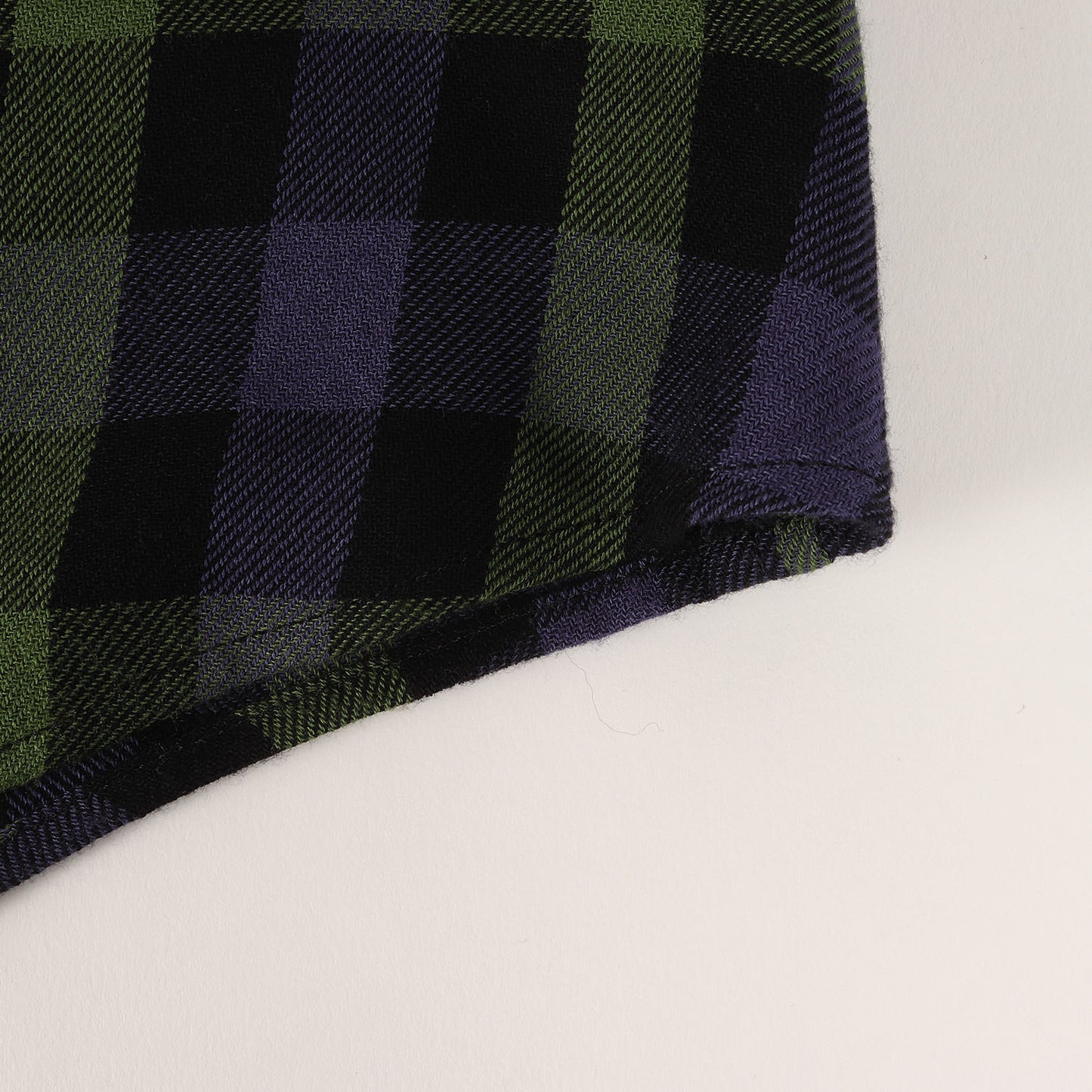 20AW チェック レーヨンモダール シャツ (STANDARD SHIRT 2220-125)