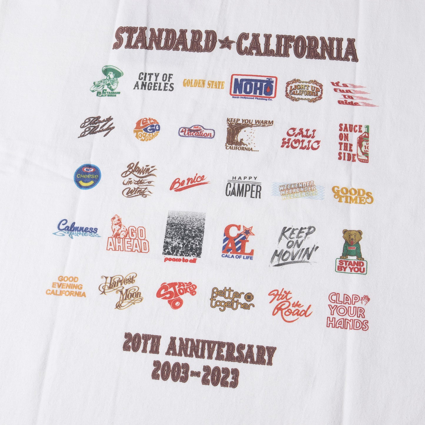 23AW 20周年記念 グラフィック ロゴ ヘビーウェイト Tシャツ (SD 20th Anniversary Logo T)