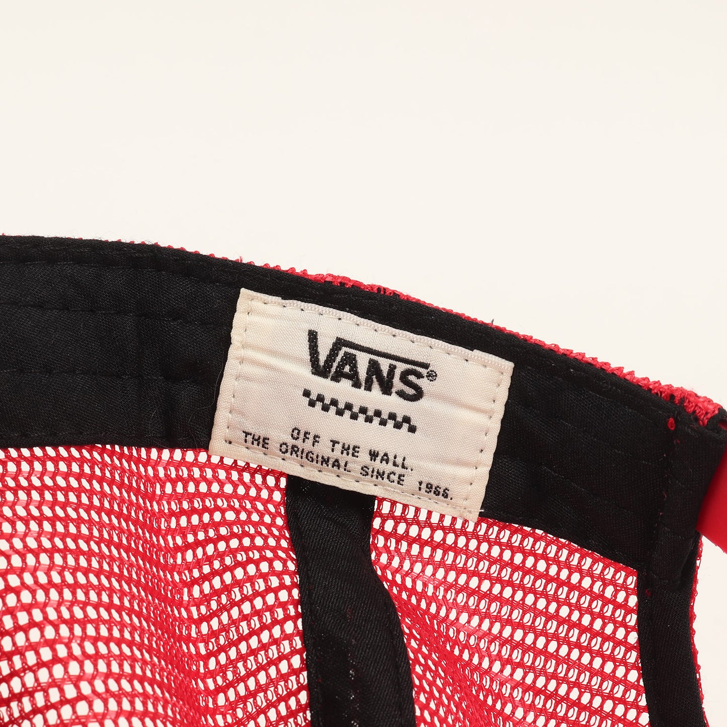 × VANS ロゴ パッチ 刺繍 メッシュ キャップ (SD × VANS MESH CAP)