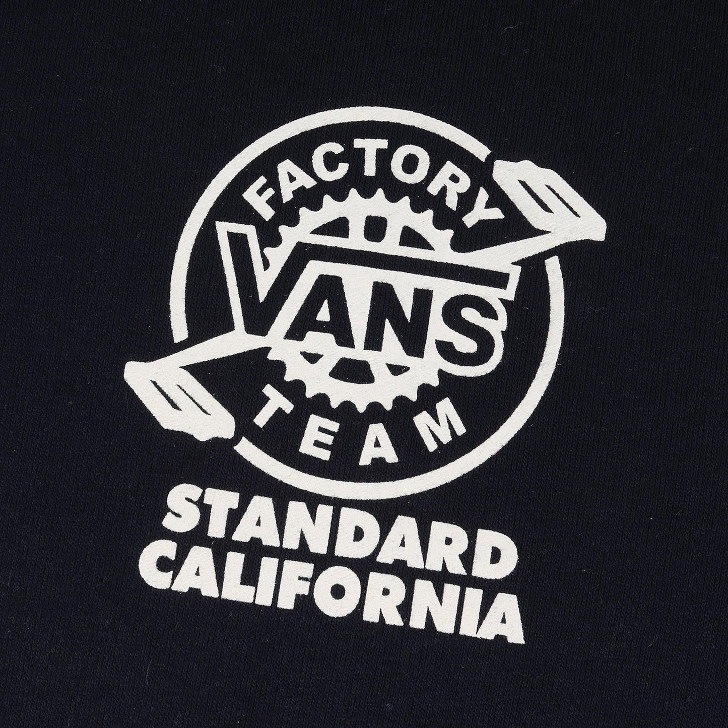 × VANS グラフィック ロゴ スウェット ジップ パーカー / 裏起毛