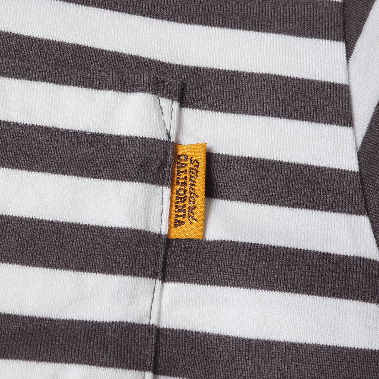 24SS ボーダー ヘビーウェイト ポケット Tシャツ (SD HEAVYWEIGHT BORDER T)
