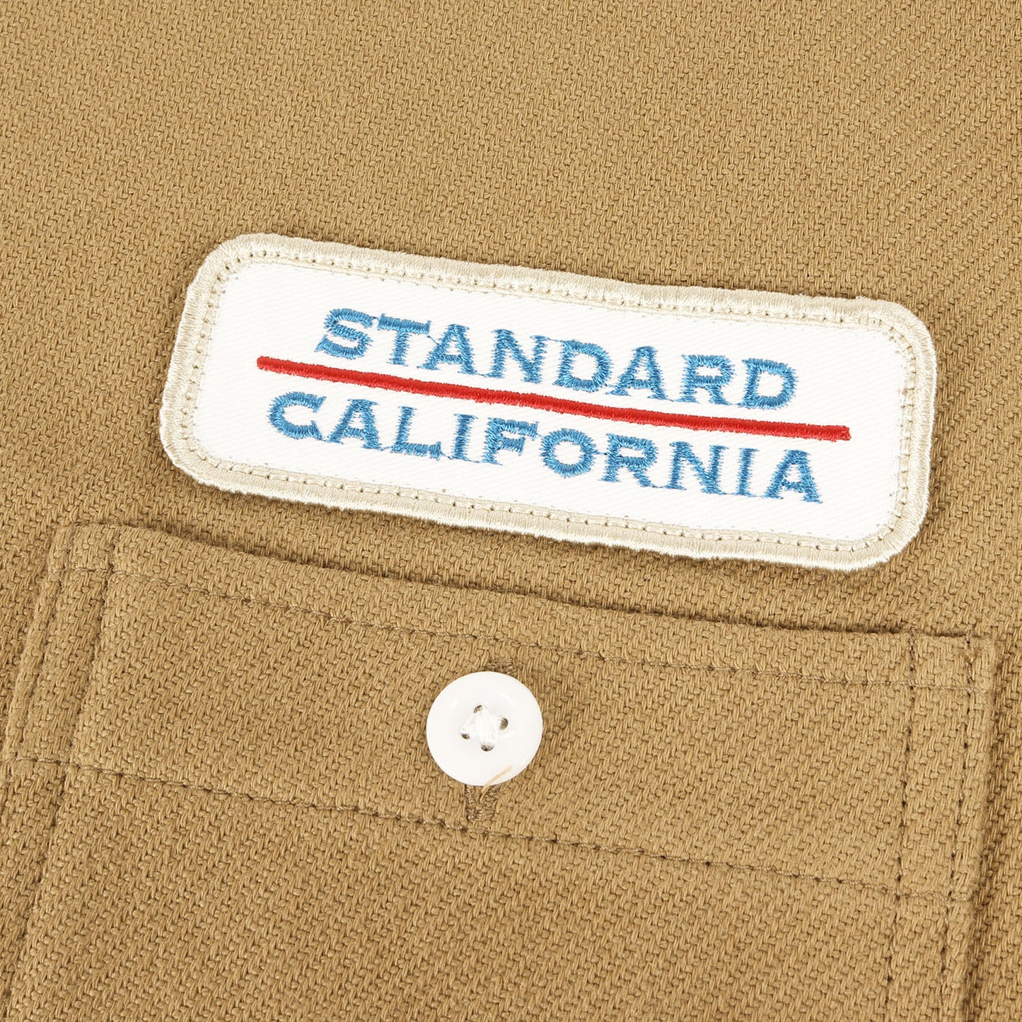 ロゴ ワッペン ヘビー フランネル シャツ (SD Work Logo Wappen Heavy Flannel Shirt)