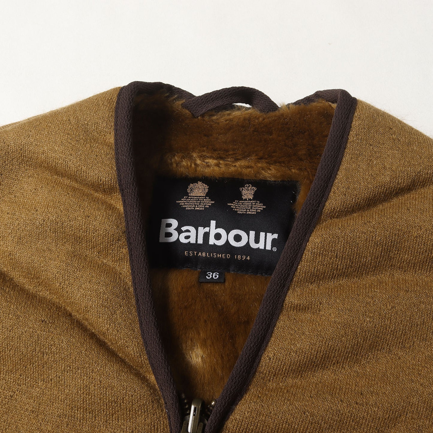 23AW リバーシブル フロントジップ ファー ライナー ベスト (232MLI0004)