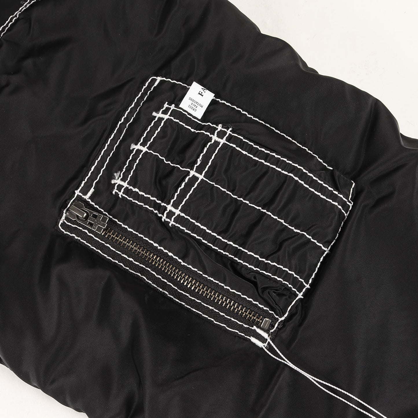 24AW オーバーサイズ MA-1 ボンバージャケット(HEAVY STITCH MA-1 JACKET)