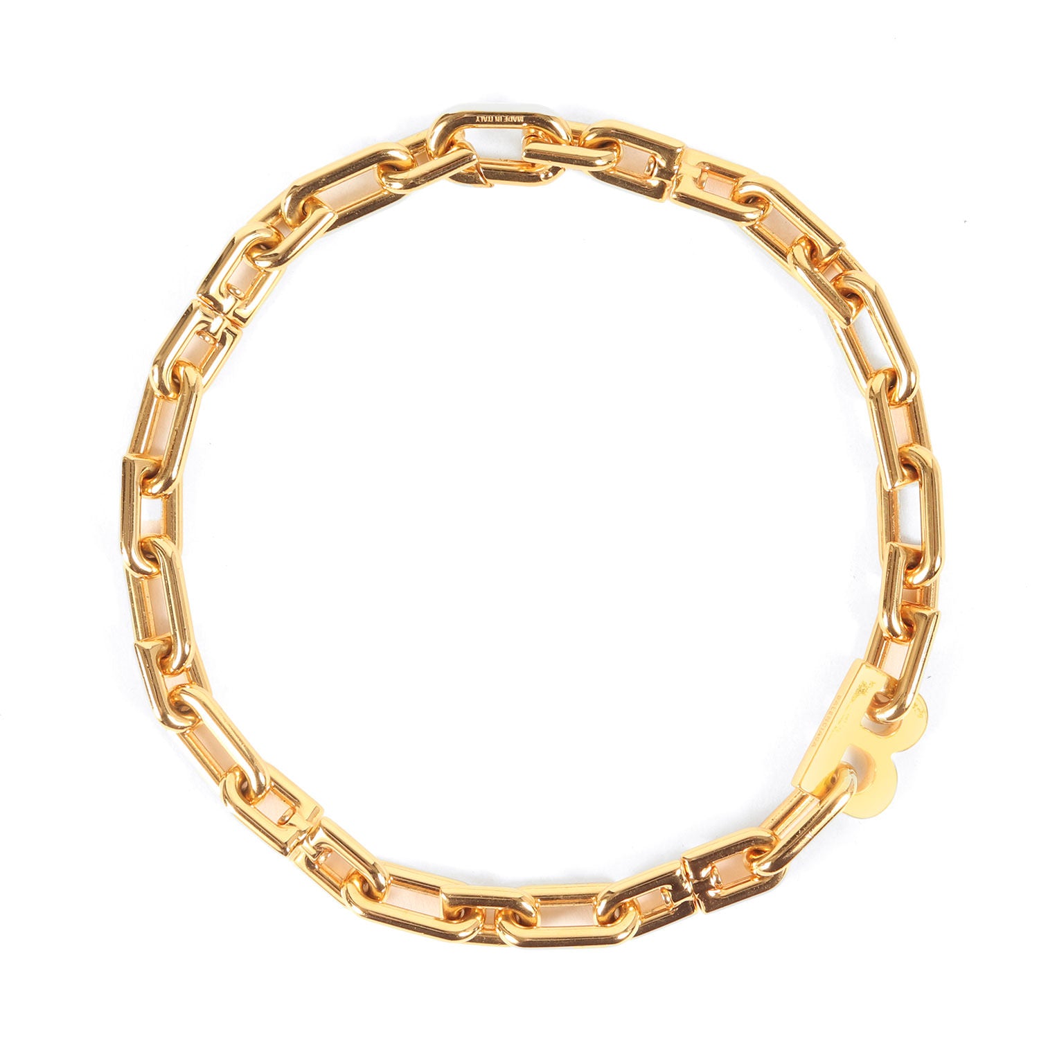 BALENCIAGA (バレンシアガ) B Chain ネックレス - ブランド古着の通販  