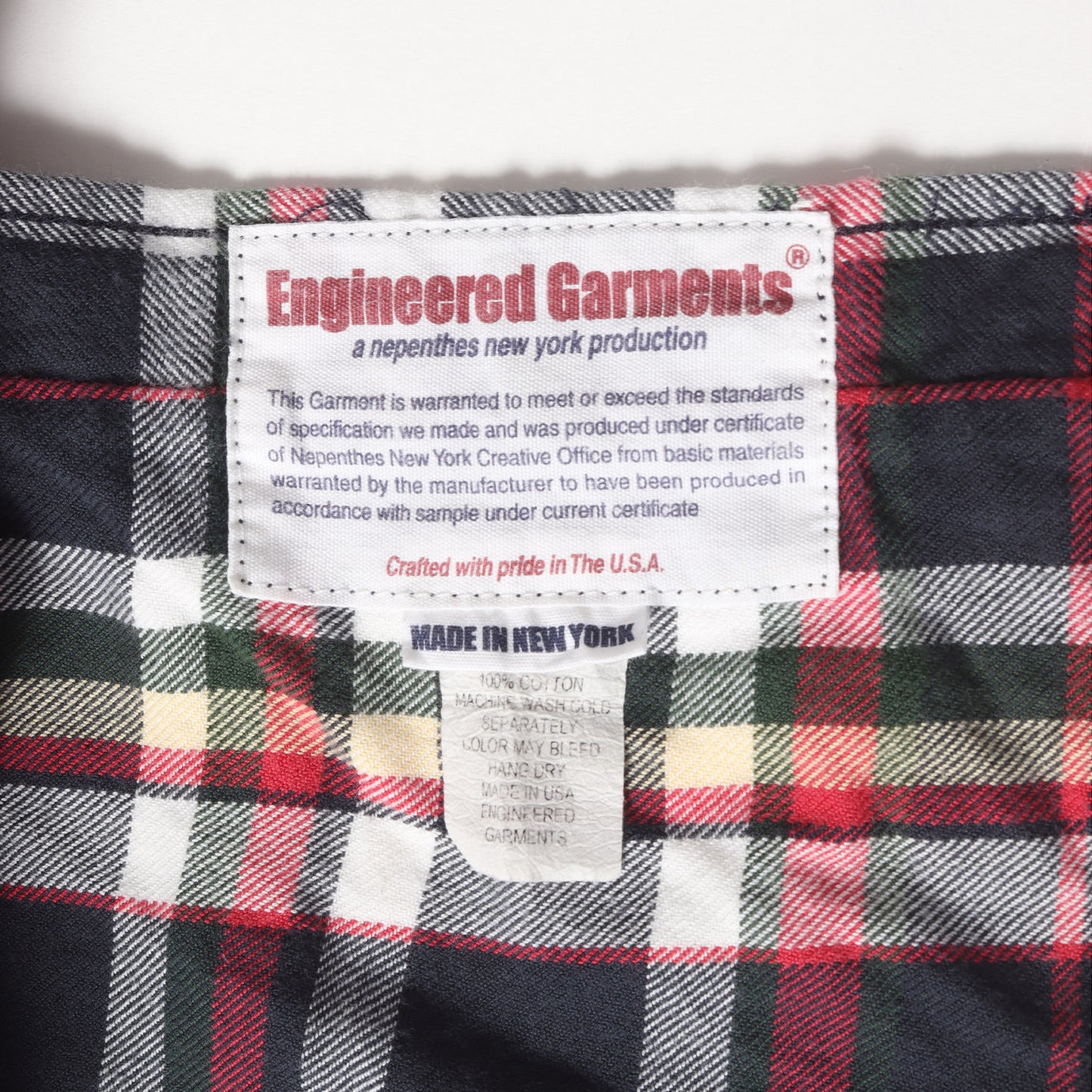 チェック ソフト フランネル シャツ