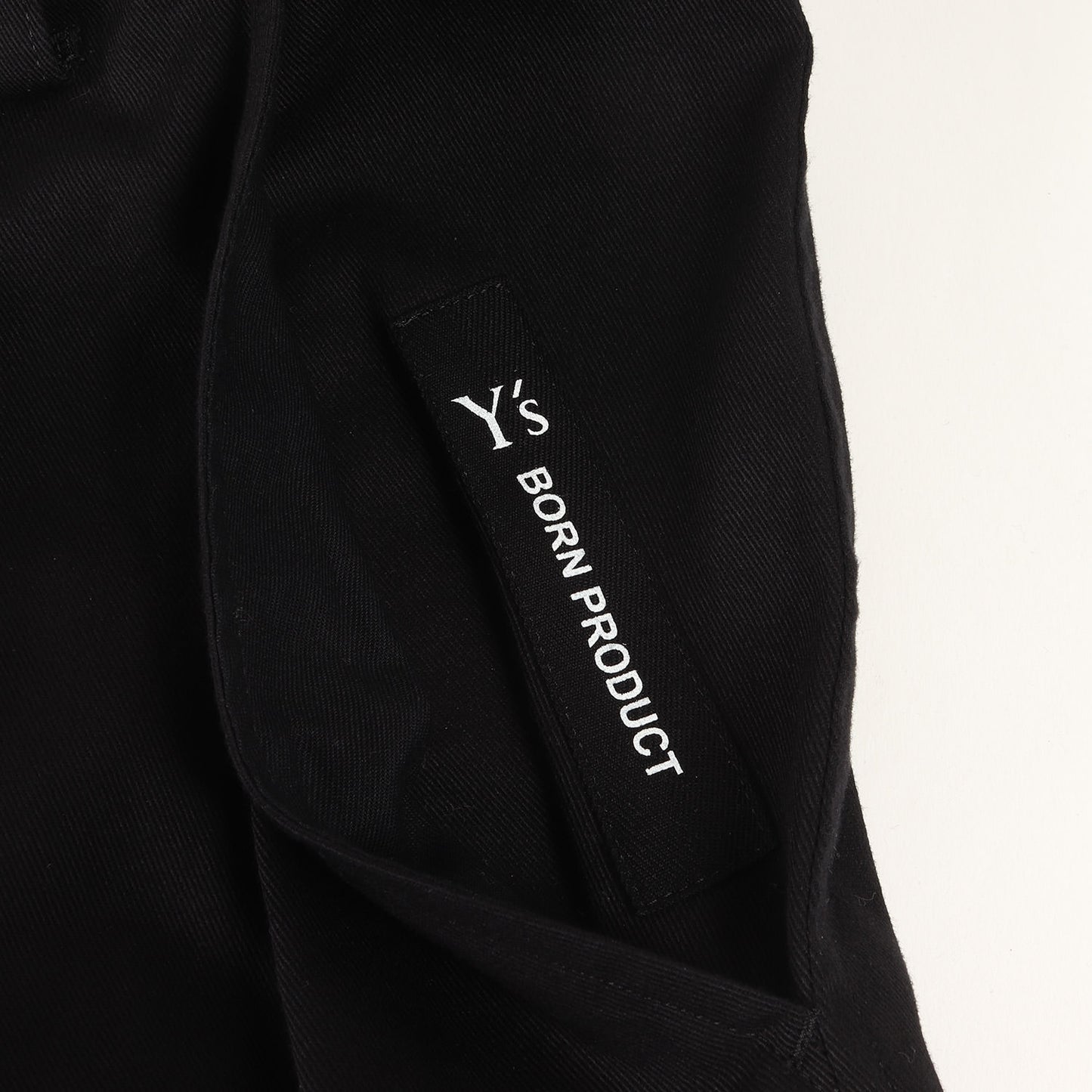 24AW カフスヘム ツイル カーゴ パンツ (COTTON TWILL CUFFED HEM CARGO PANTS YB-P81-002) / Y's BORN PRODUCT