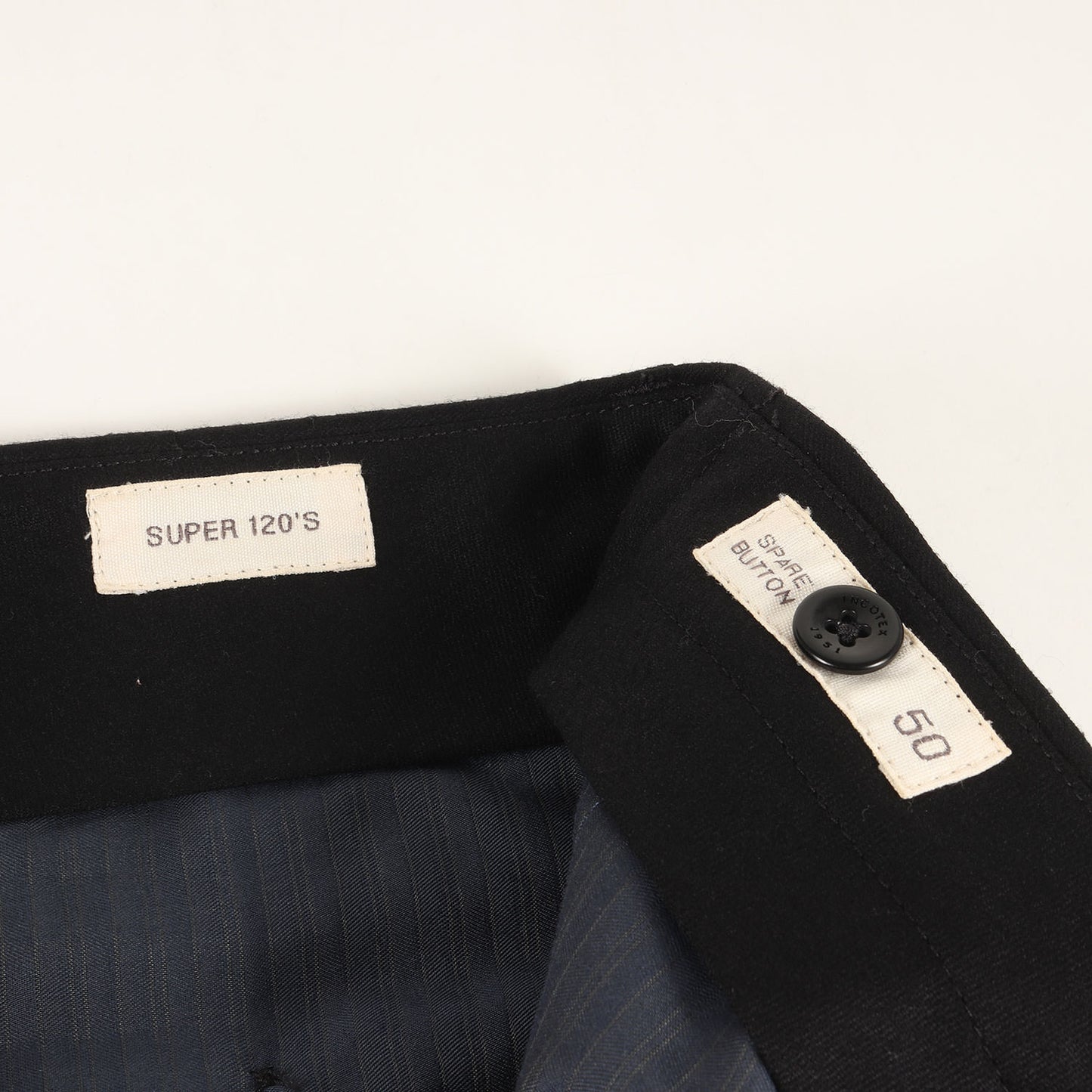 スーパー 120s ウール スラックス パンツ (002X1) / SLIM FIT