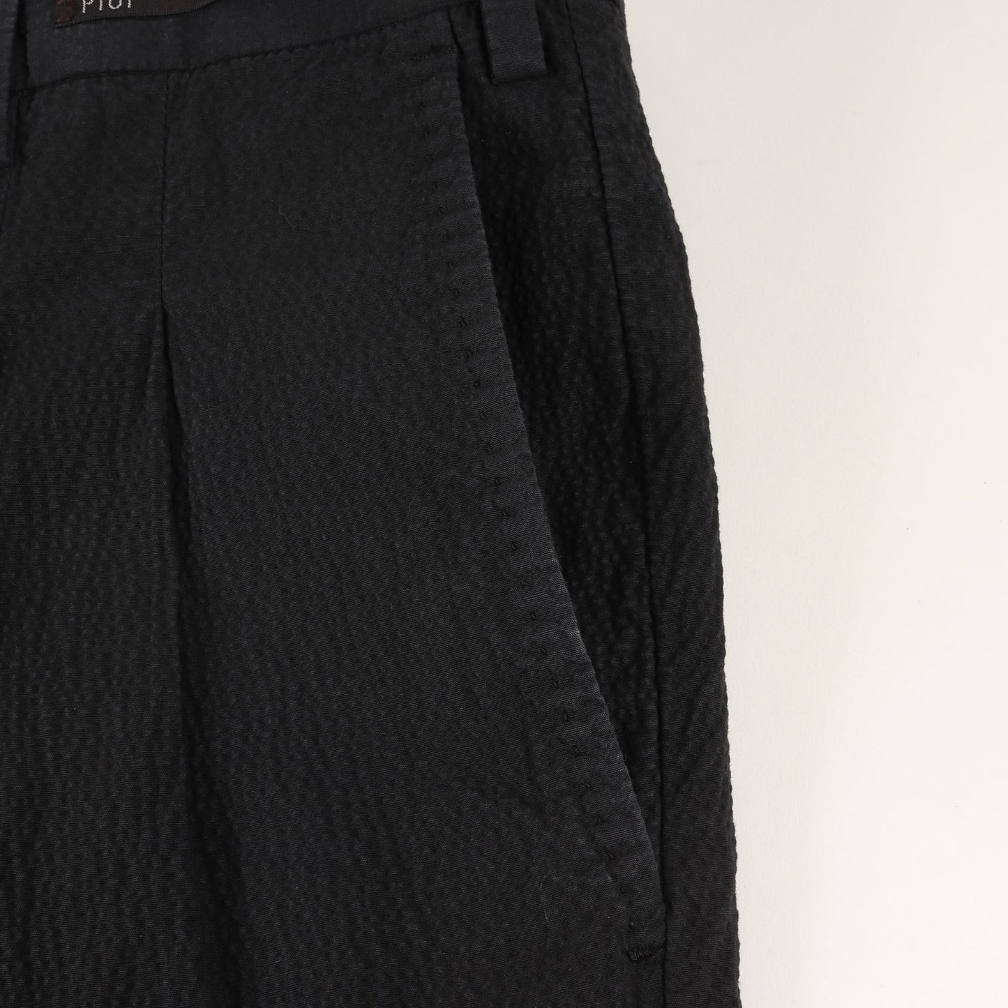 ツータック ストレッチ シアサッカー スラックス パンツ (COHT22 SR18) / PREPPY FIT