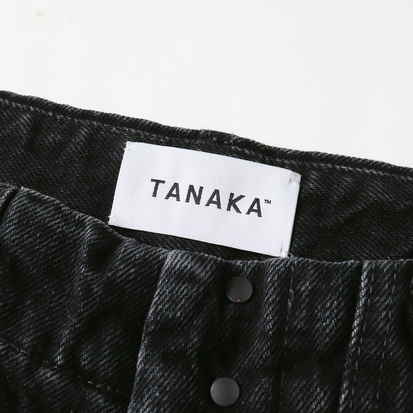 25SS ワイド デニム ワーク トラウザー パンツ (WORK JEAN TROUSERS ST-48-BK)