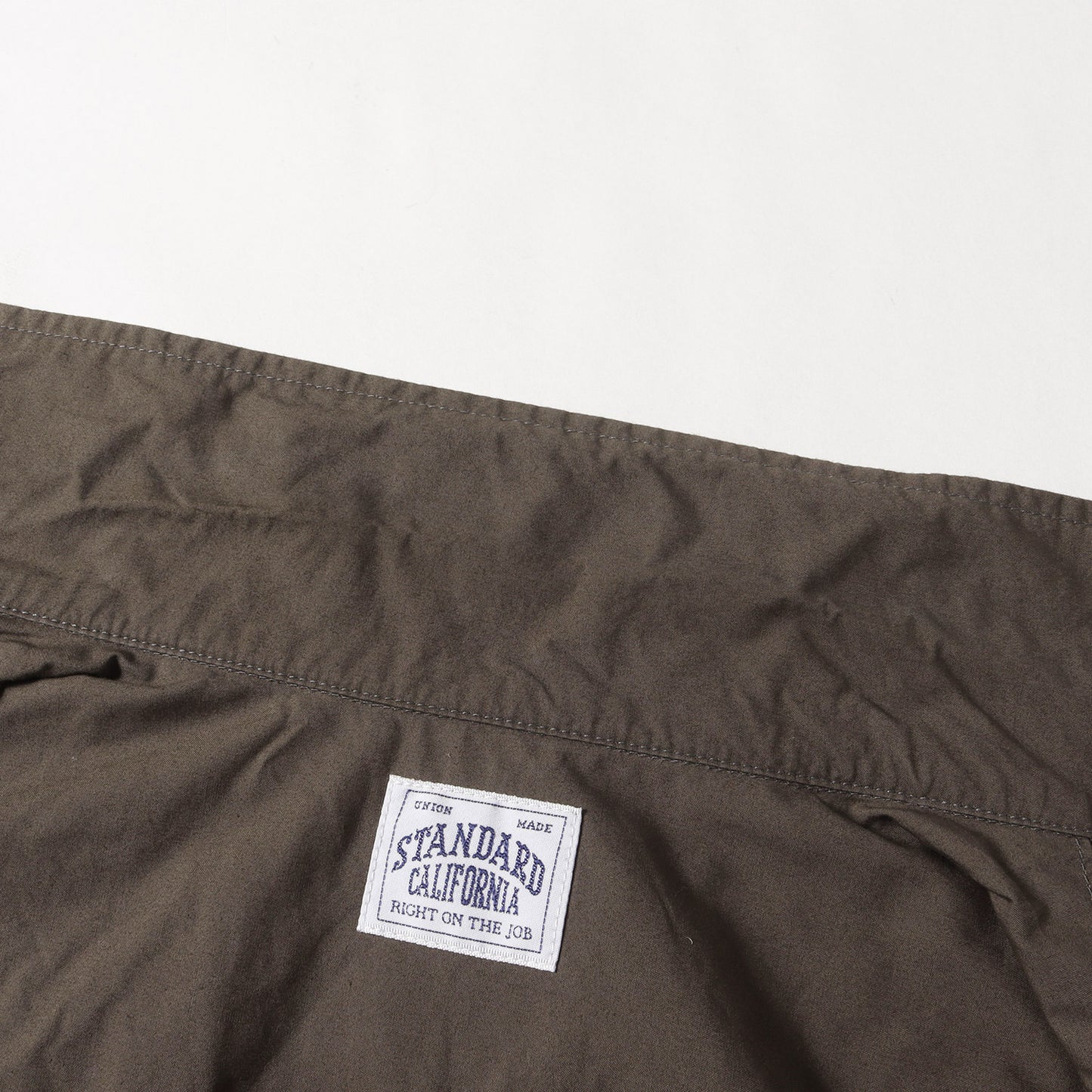 22SS オーバル ロゴ パッチ 半袖 ワーク シャツ (SD Oval Logo Patch Work Shirt Short Sleeve)