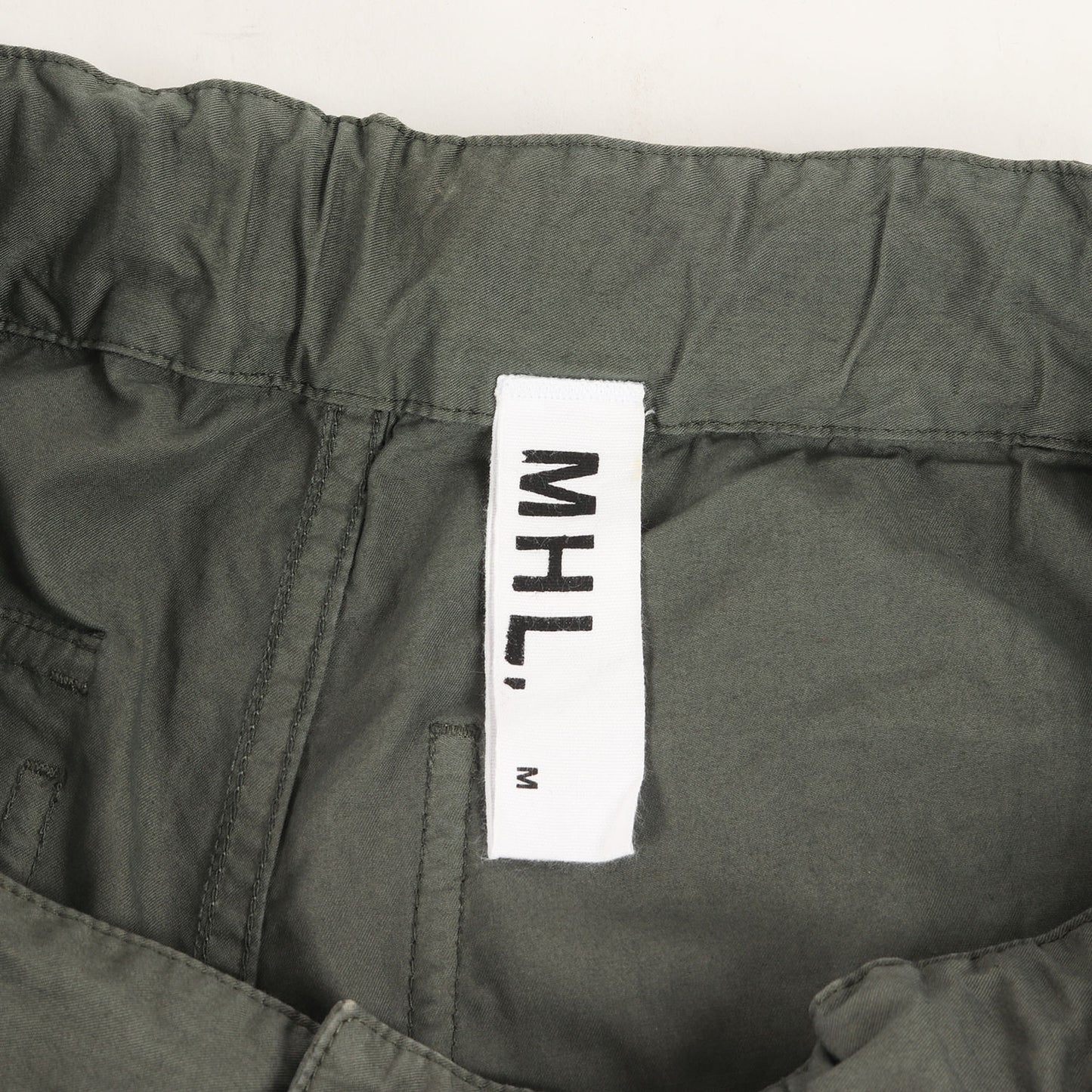 24SS スーパーファイン コットン ツイル イージー パンツ (SUPERFINE COTTON TWILL 596-4140509)