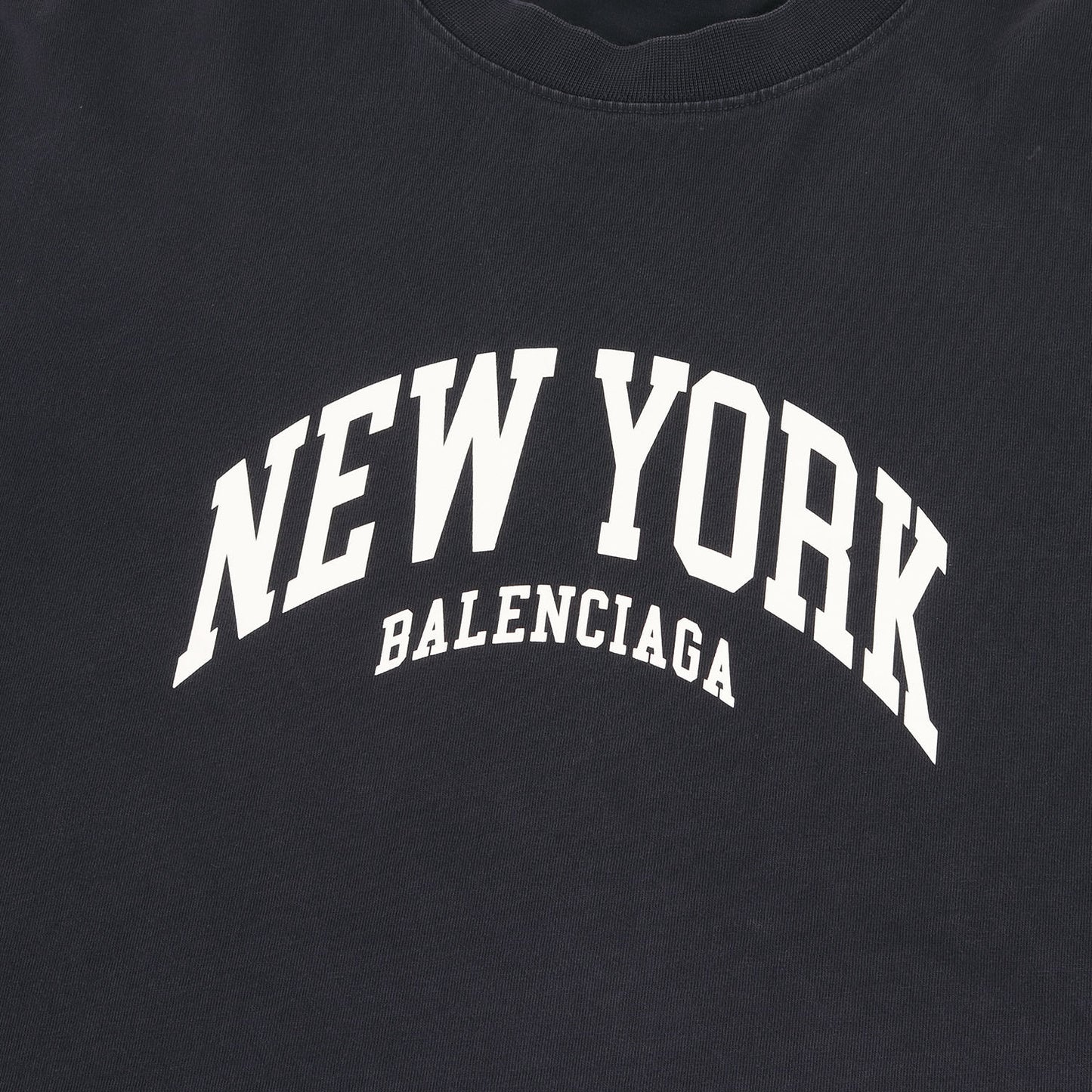 22SS NEW YORKロゴ オーバーサイズ Tシャツ (612966 TLVM2)