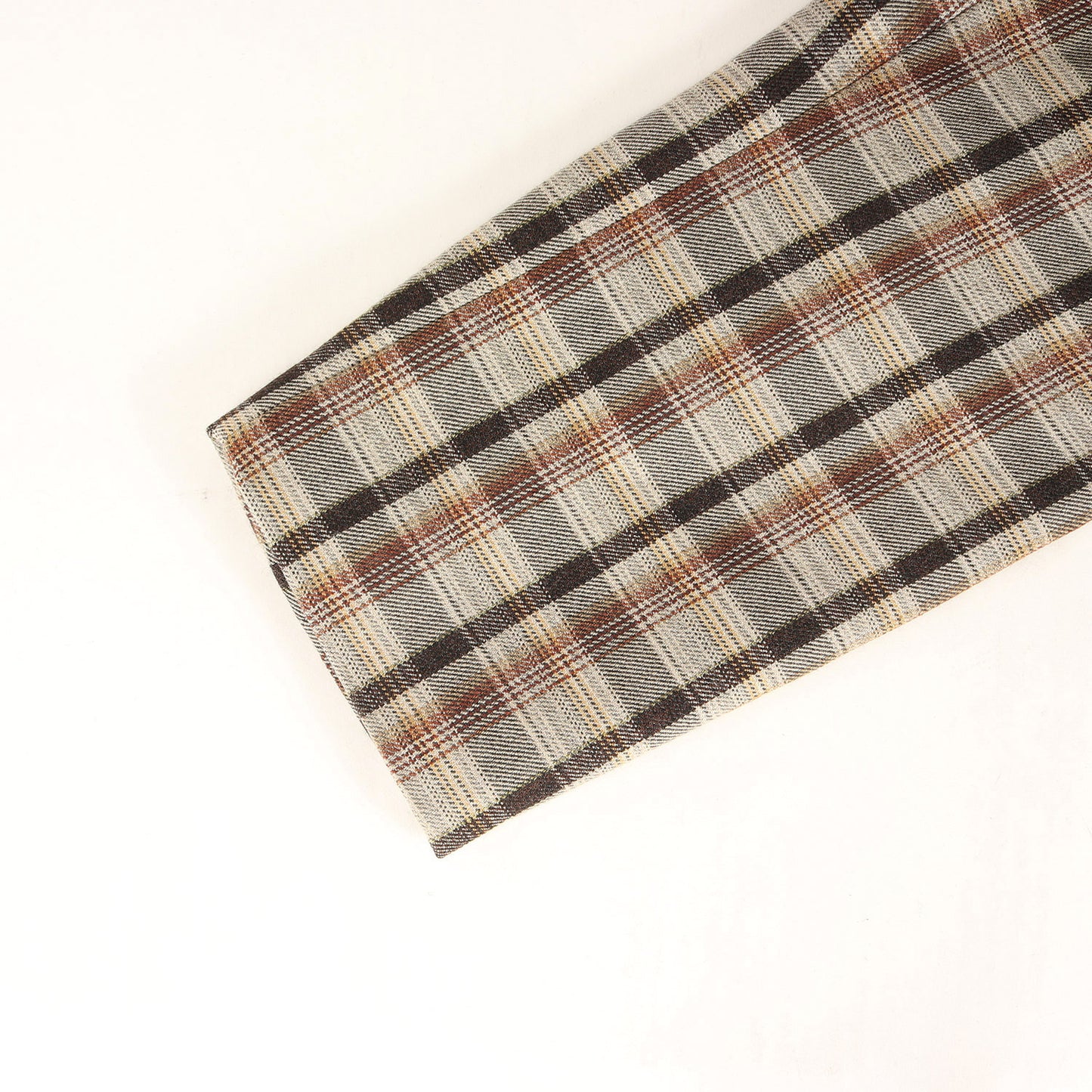 チェック ウール ステンカラーコート (DOUBLE FACE CHECK SOUTIEN COLLAR COAT A9AC01BN)