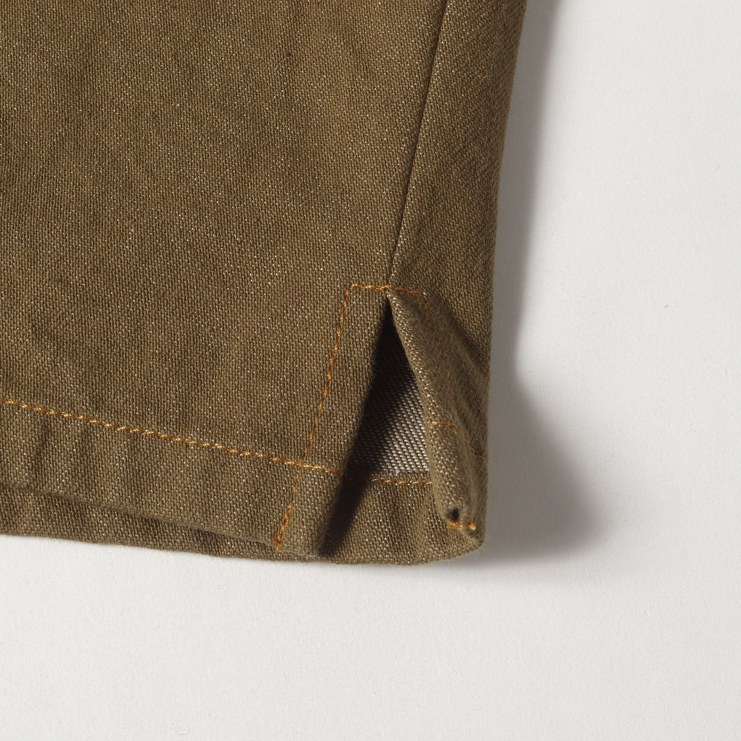 24SS ワンポイント 刺繍 オープンカラー 半袖 デニム シャツ (CUJU0017S0 UTC342)