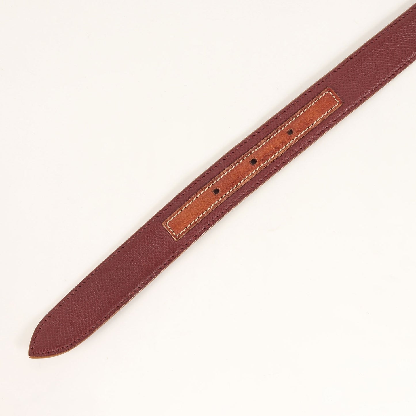 ナロー レザー ベルト