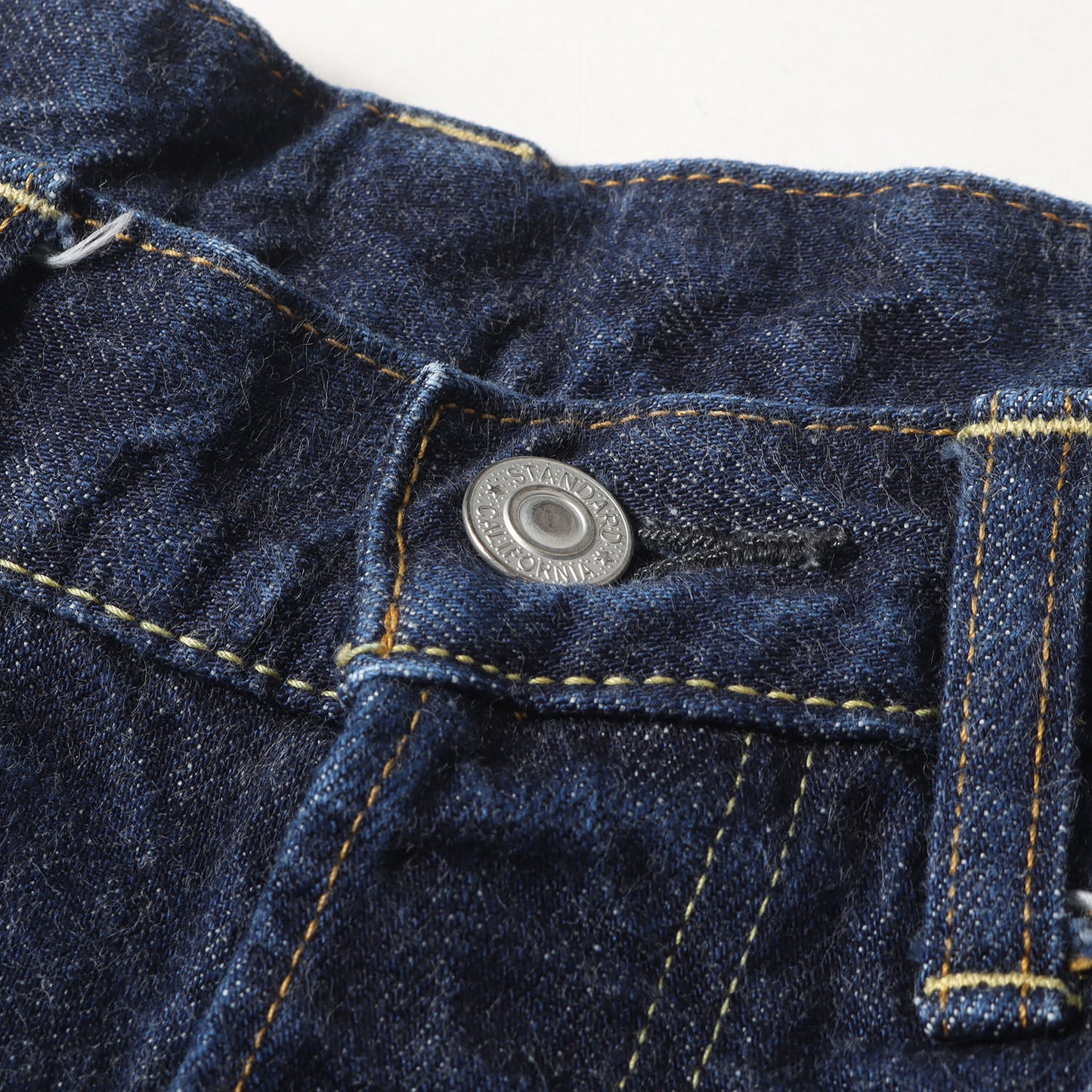 ワンウォッシュ ストレート デニム パンツ (SD 5P Denim Pants S901 One Wash) / ボタンフライ