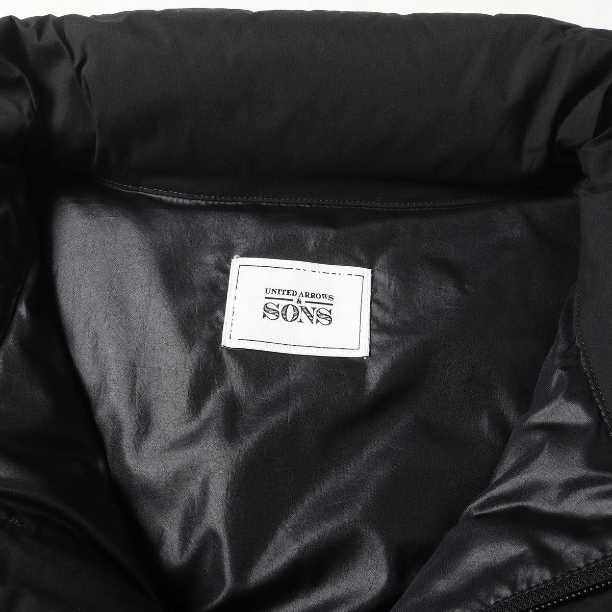 UNITED ARROWS & SONS DAISUKE OBANA ダブルジップ ダウンジャケット (NY/PU DOWN JACKET)