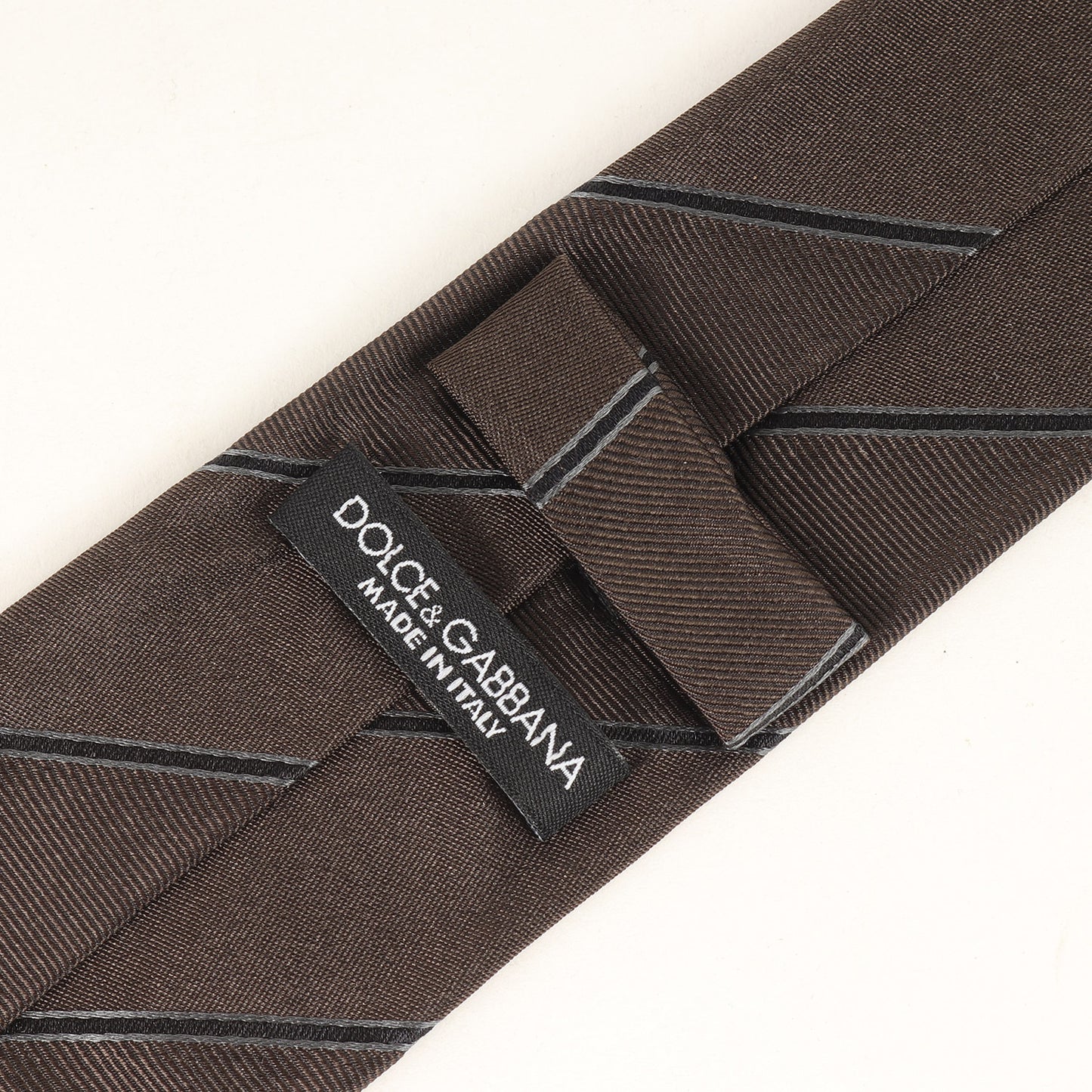 シルク レジメンタル ネクタイ / ナロータイ