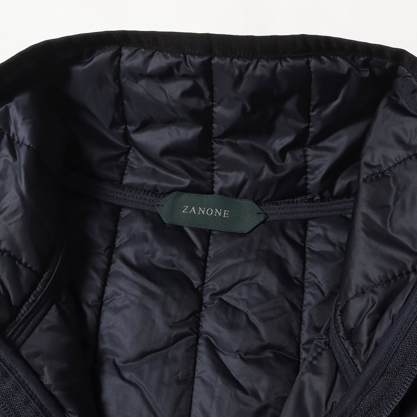 ナイロン ダブルジップ パテッド ベスト