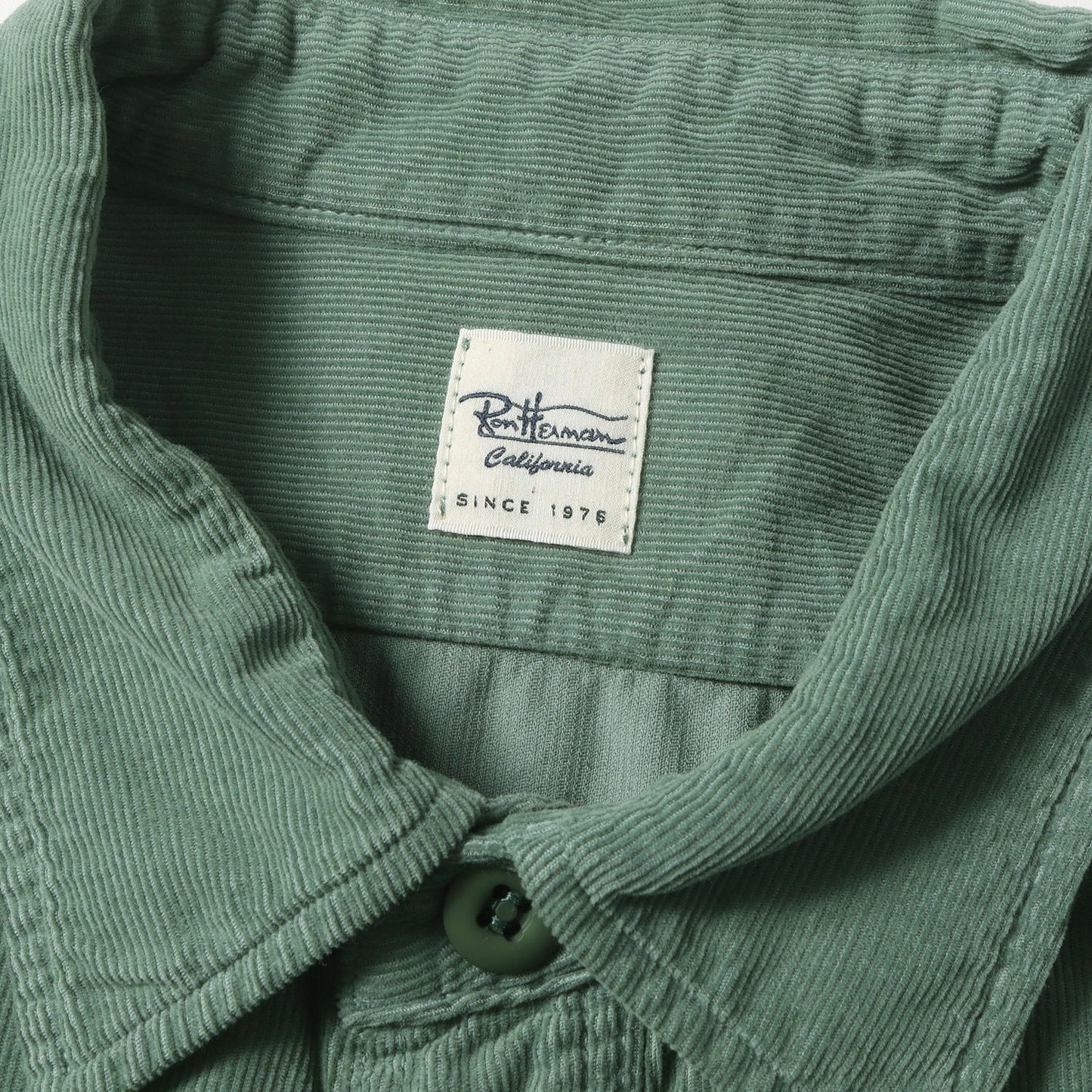 23AW ダブルポケット コーデュロイ ワーク シャツ (3820700055) / 細畝 MADE IN JAPAN