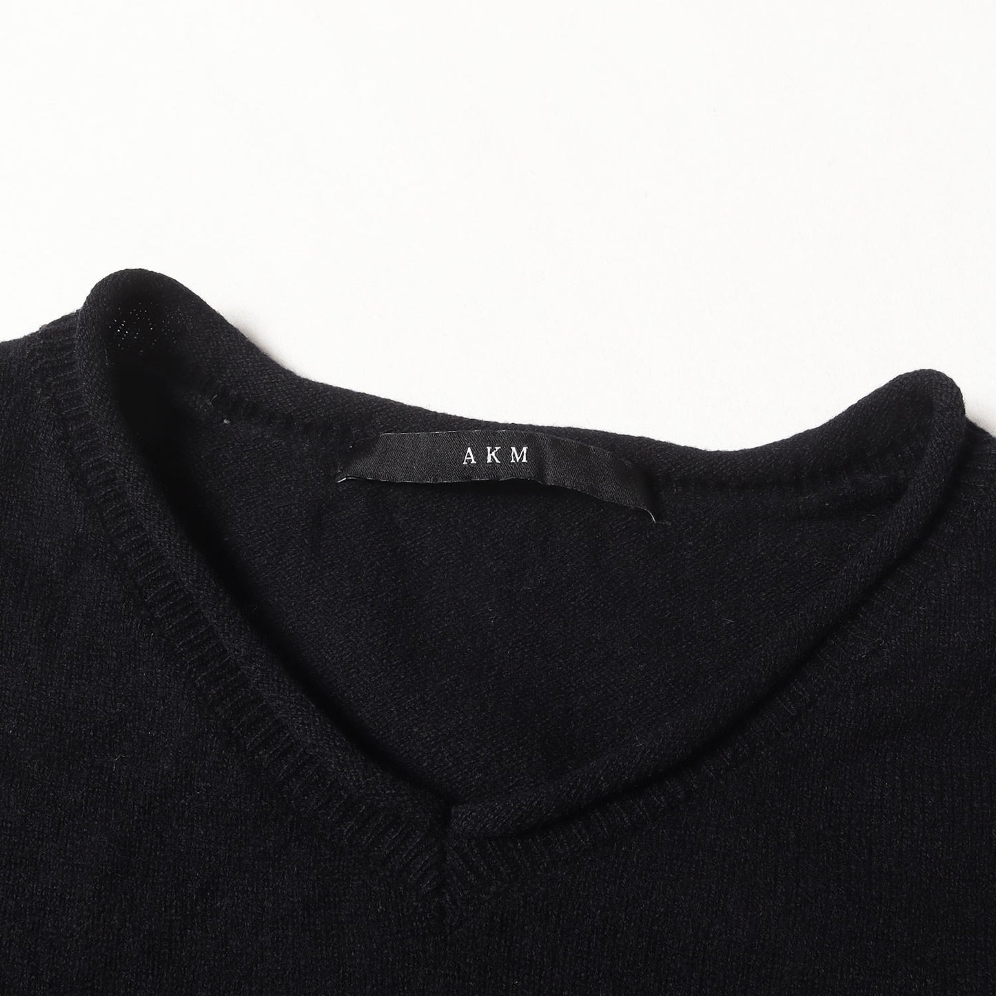 ハイゲージ カシミヤ混 ウール Vネック ニット (K130 WCM007)