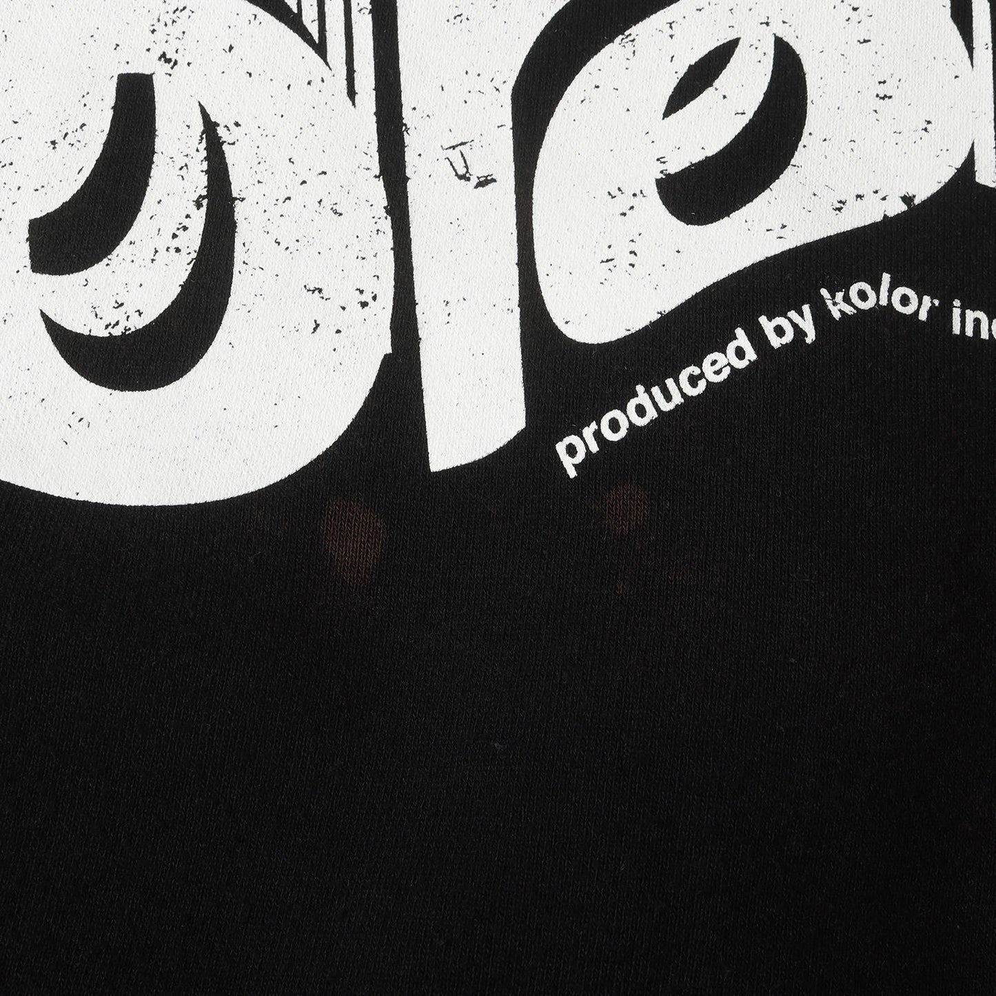 ダメージ加工 グラフィック ロゴ スウェット (21WCM-SAMPLE) / 裏起毛 SAMPLE