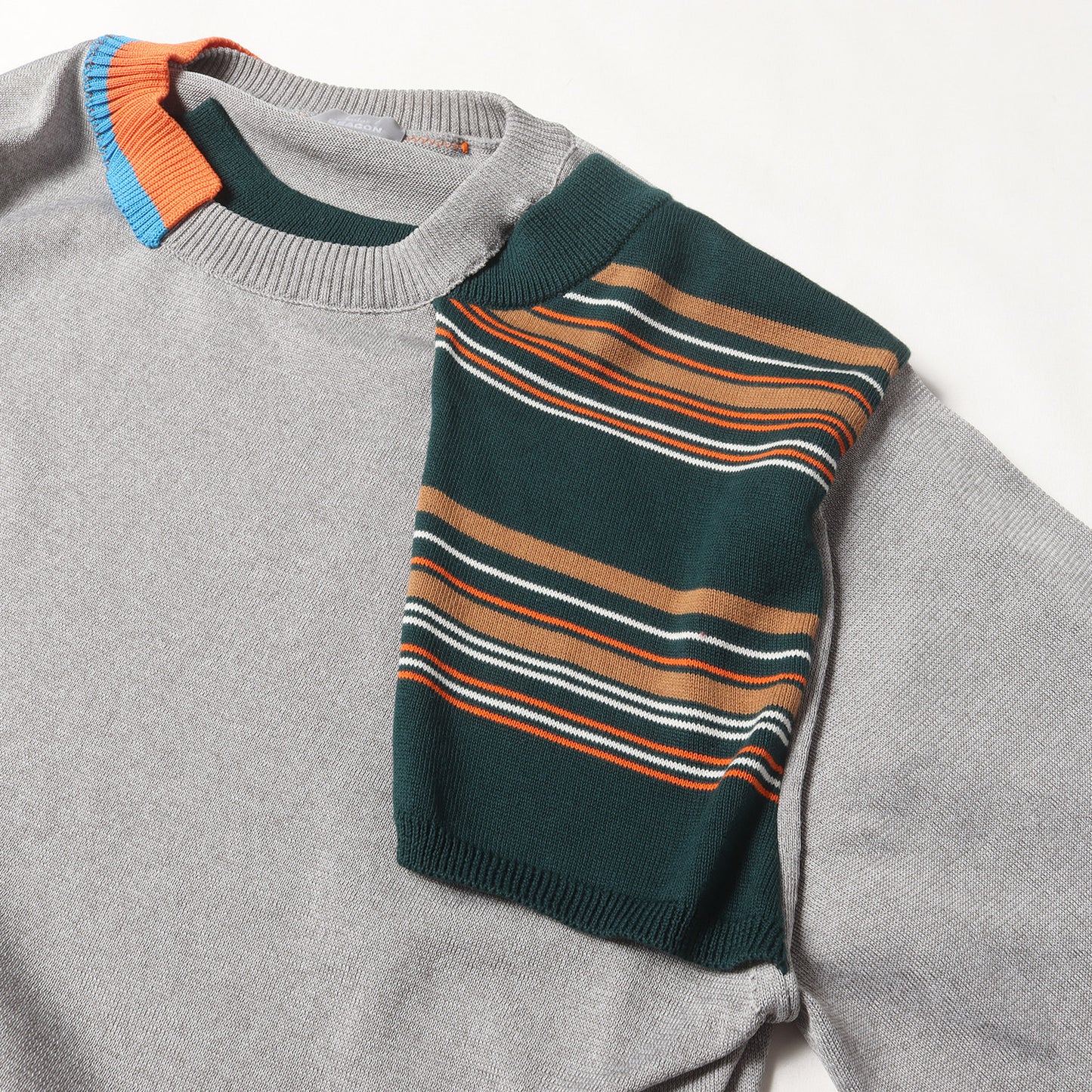 23SS ドッキング ポリコットン ハイゲージ ニット (23SBM-N02331) / BEACON