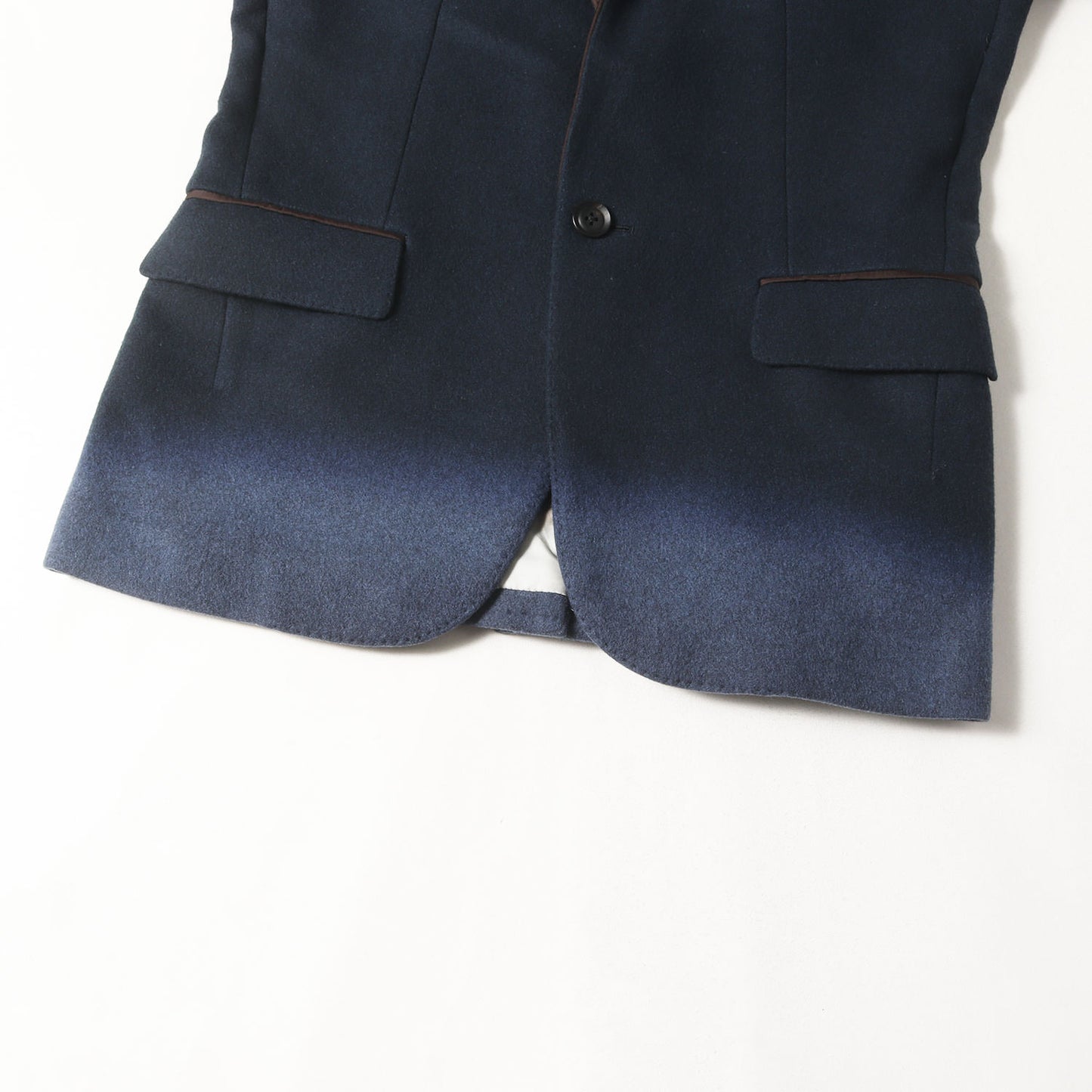グラデーション カシミヤ混メルトン 1B テーラード (Light Melton 1B Jacket 13WCM-J01101)