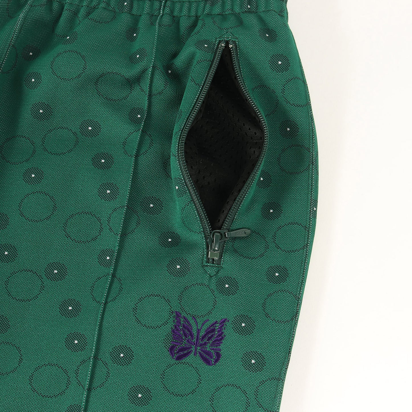 ジオメトリック ジャガード トラック パンツ (TRACK PANT POLY JQ LQ225) / MADE IN JAPAN