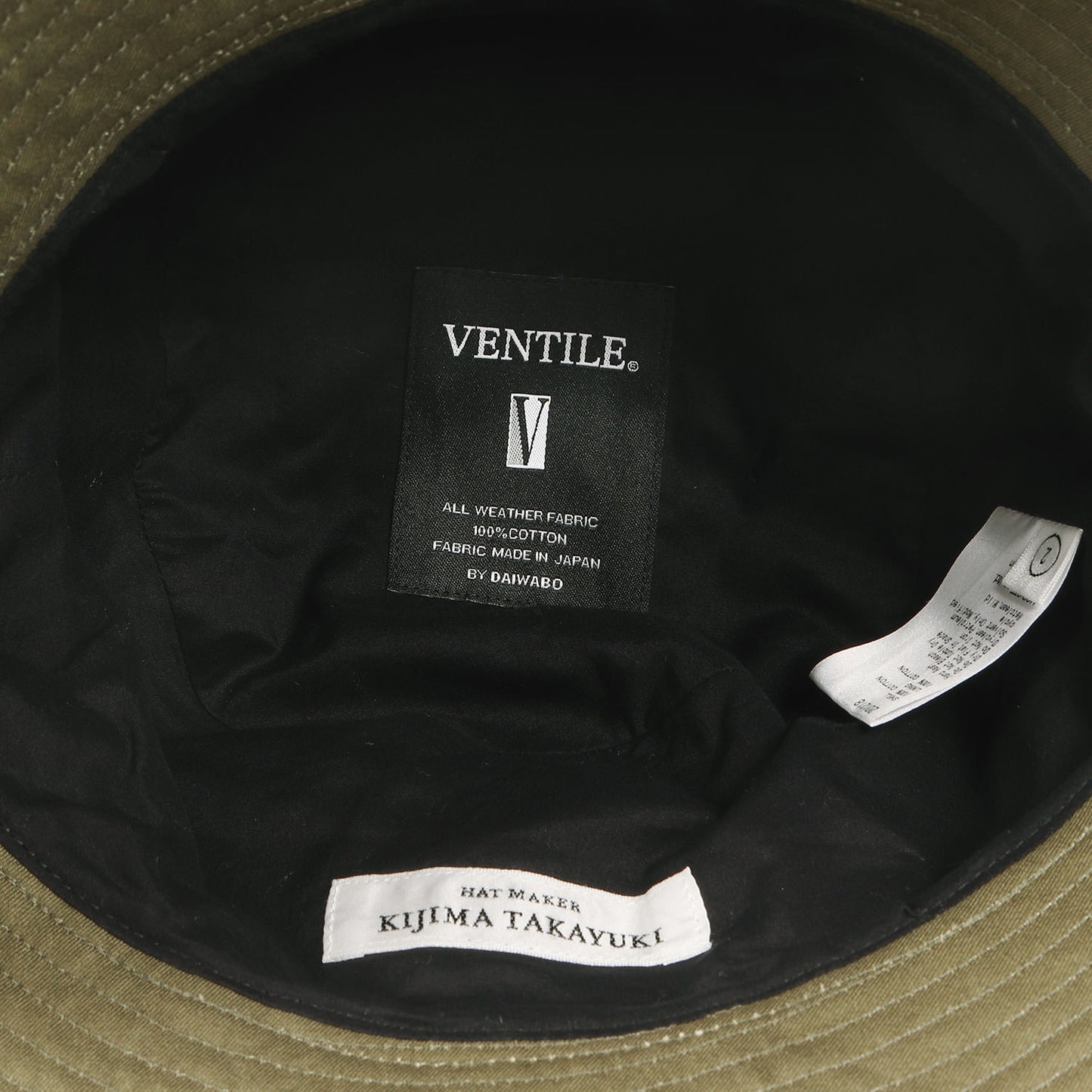 VENTILE バケット ハット (201218)