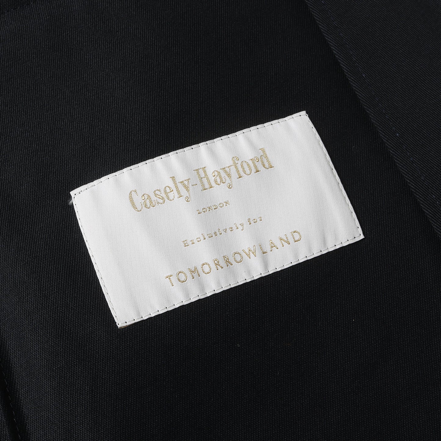 × TOMORROWLAND リブカラー 4B ブレザー (TCJ-06 TL-1a) / MADE IN JAPAN