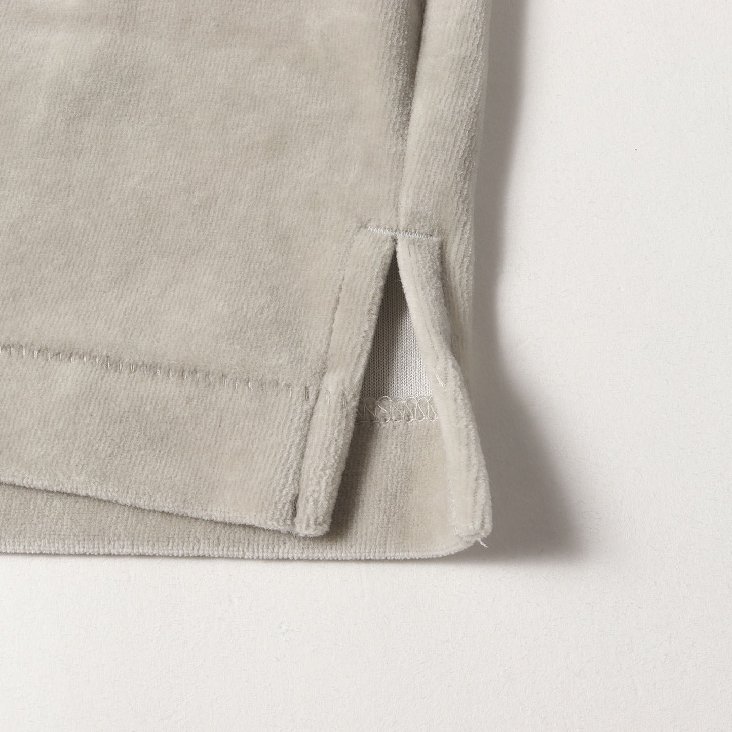 23SS ベロア スキッパー ポロシャツ (swich rib S/S skipper AL23S-CT04)