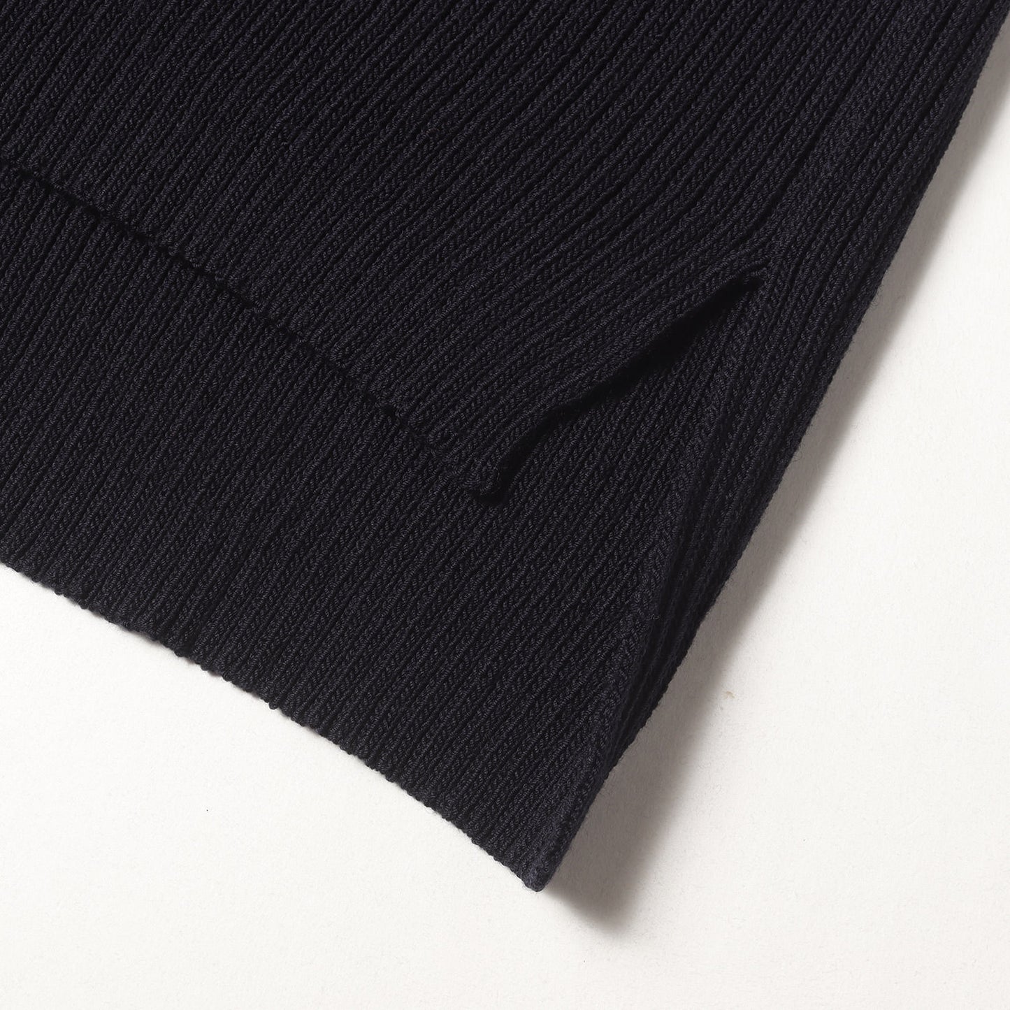 00AW モックネック リブ編み ウール ニット (MT-K28-137) / Y's for men