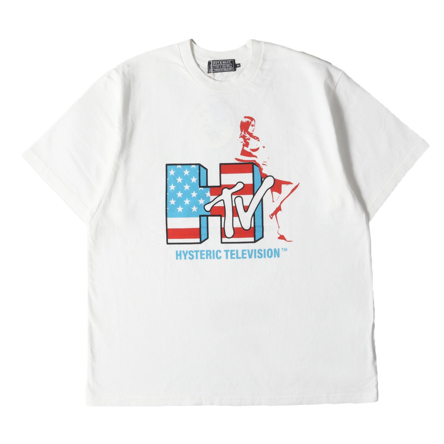 HYSTERIC GLAMOUR (ヒステリックグラマー) 25SS HYSTERIC TELEVISION T 