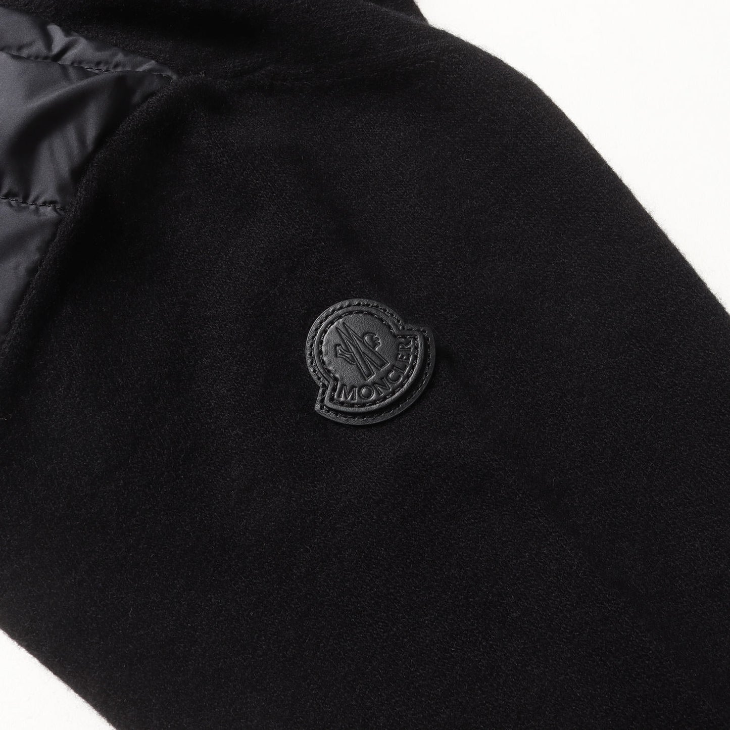 24SS ハイネック カシミヤ混ニット コンビ ダウンジャケット (CARDIGAN TRICOT J20919B00004 M4281)