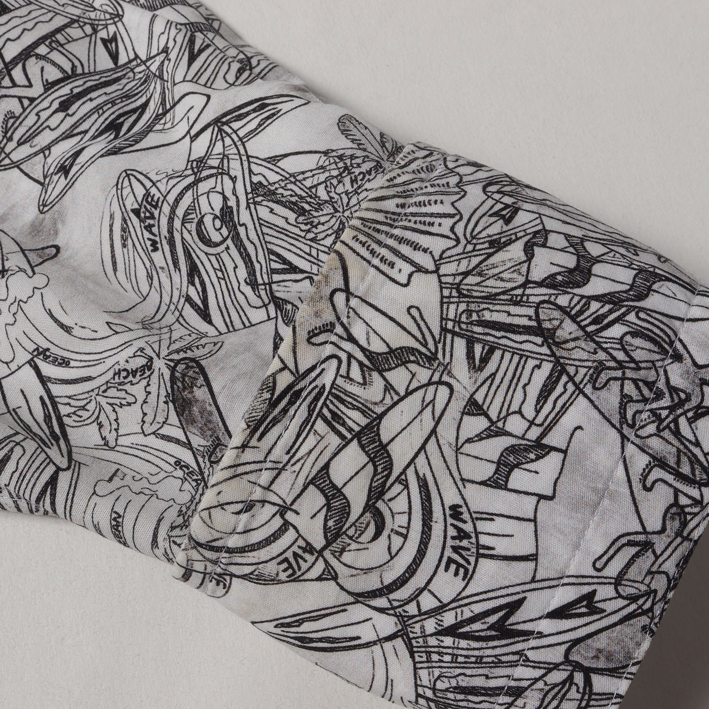 ジオメトリック 総柄 ドレス シャツ