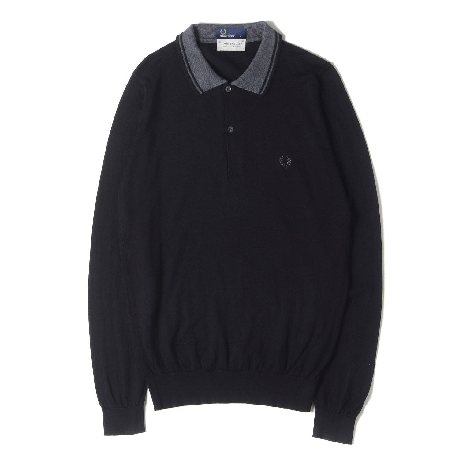 JOHN SMEDLEY シーアイランドコットン ニット ロングスリーブ 