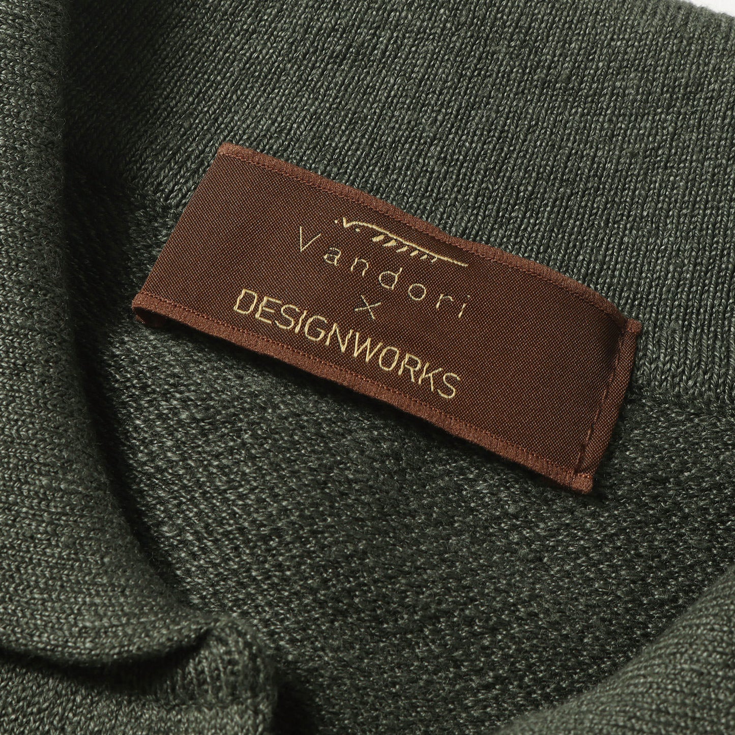 24SS × DESIGN WORKS 別注 ストレッチ リネン ニット オープンカラー シャツ (03-42-10-43100)