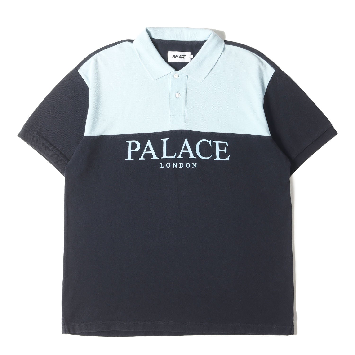 PALACE (パレス) ロゴ バイカラー ポロシャツ (POUR DON POLO 